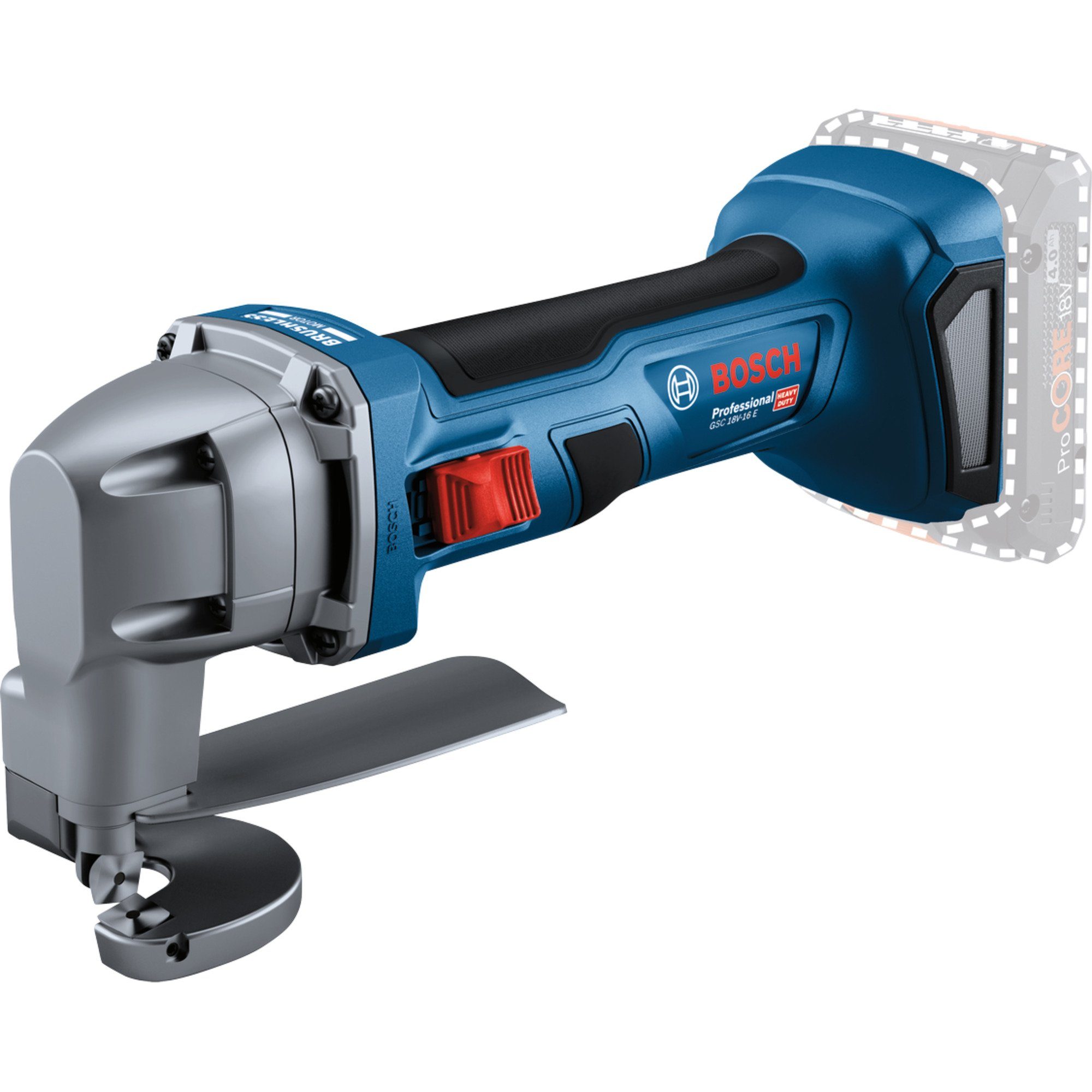 BOSCH Astschere Bosch Professional AkkuBlechschere GSC 18V16 E