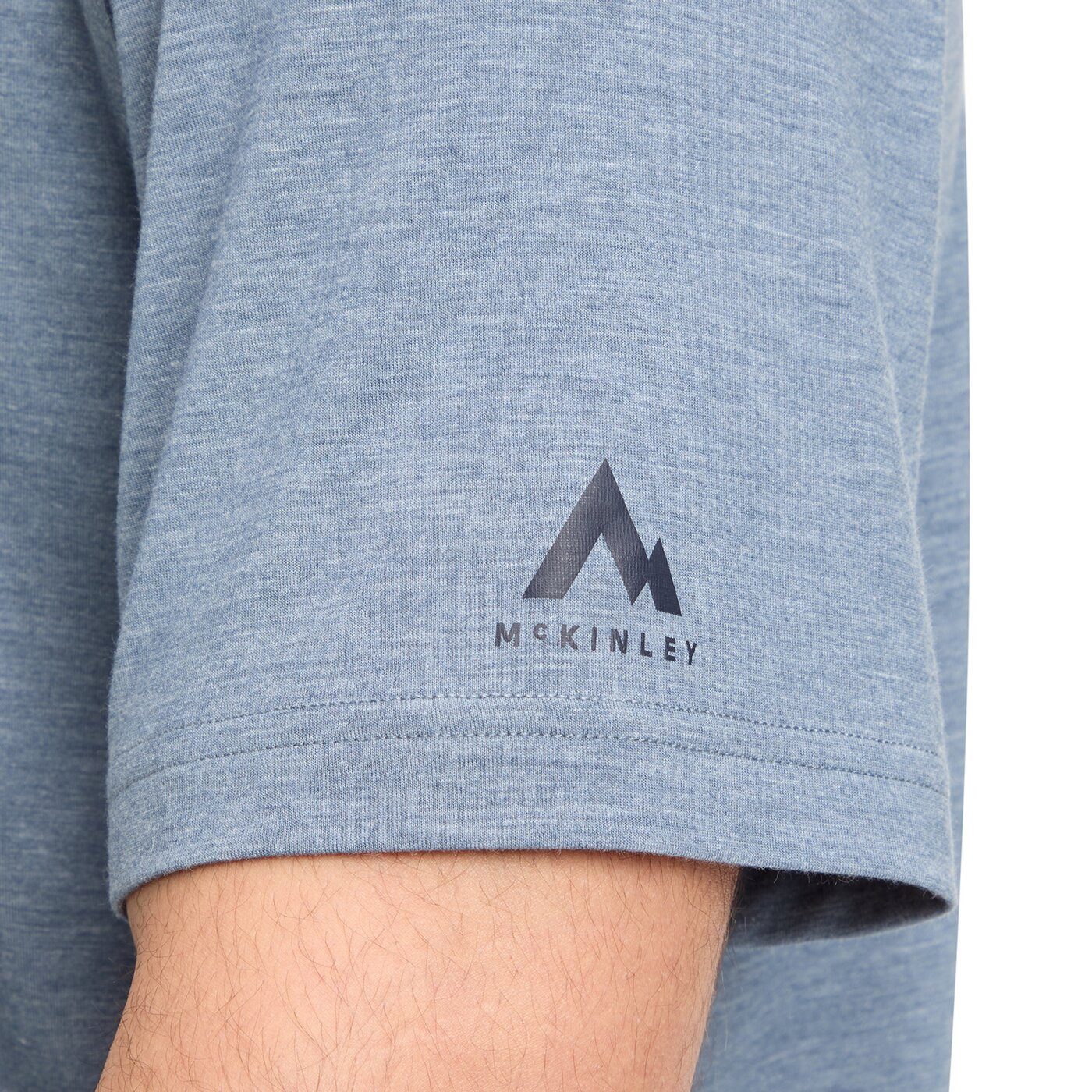 McKINLEY T-Shirt He.-T-Shirt Ronald II M BLUEDARK/ANTHRACITE/