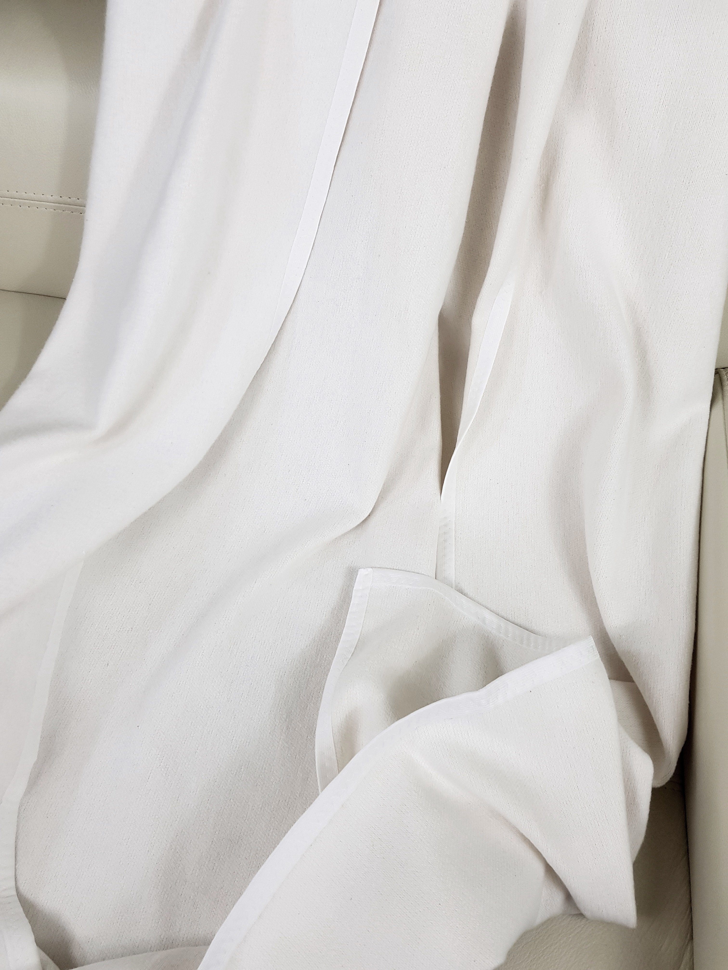 Plaid cm 150 STTS Farben Weiß Korsika, 205 x versch. Baumwolldecke Wohndecke in Tagesdecke