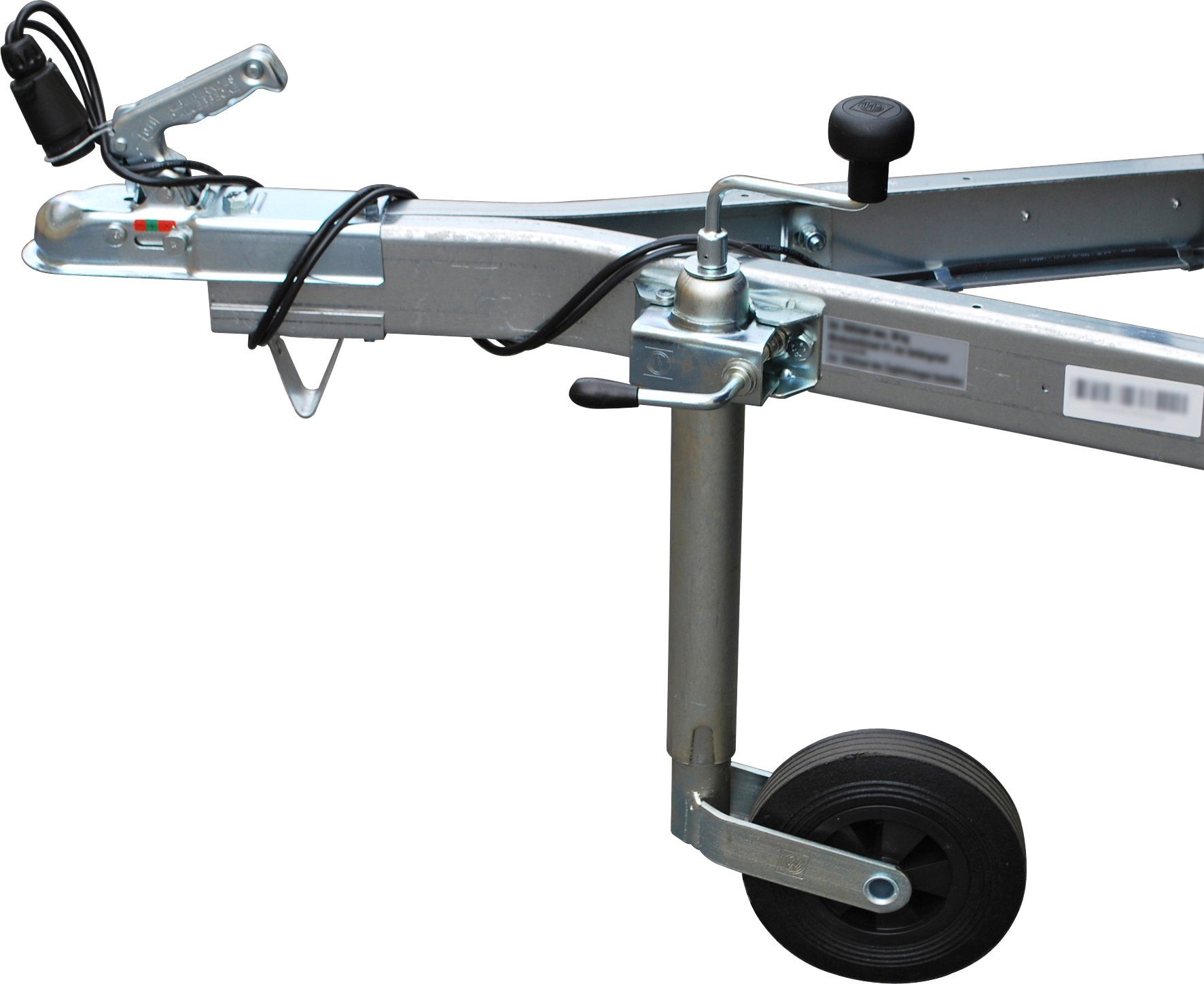 STEMA PKW-Anhänger AN750-13 Set 80 cm und Zubehör, max. 590 kg, Tieflader ungebremst