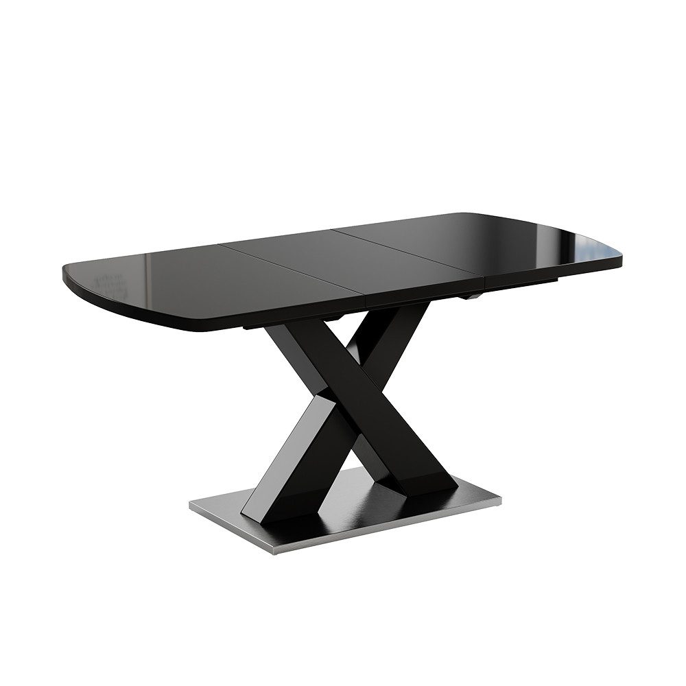 Vicco Esstisch Chinto, Schwarz, 120 x günstig online kaufen