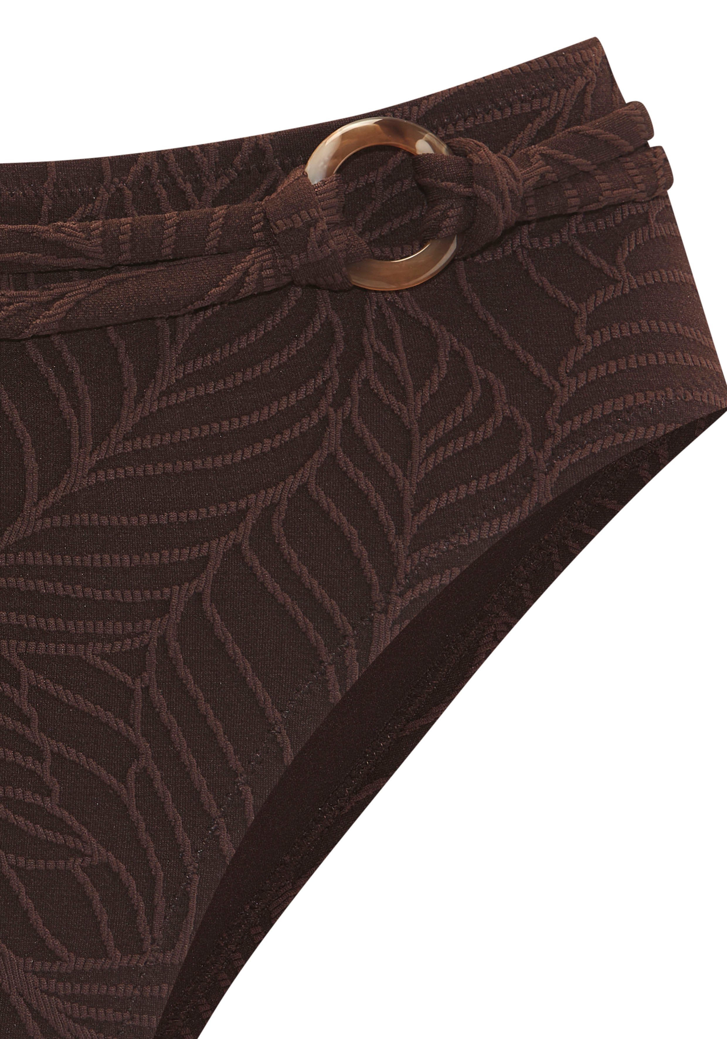 LASCANA Bikini-Hose Fay aus eleganter Strukturware