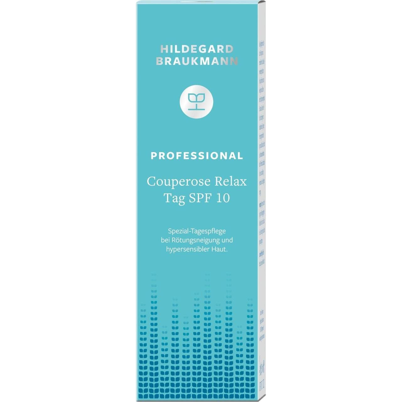 Hildegard Braukmann Tagescreme Professional Plus Couperose Relax Tag SPF 10, für empfindliche Haut