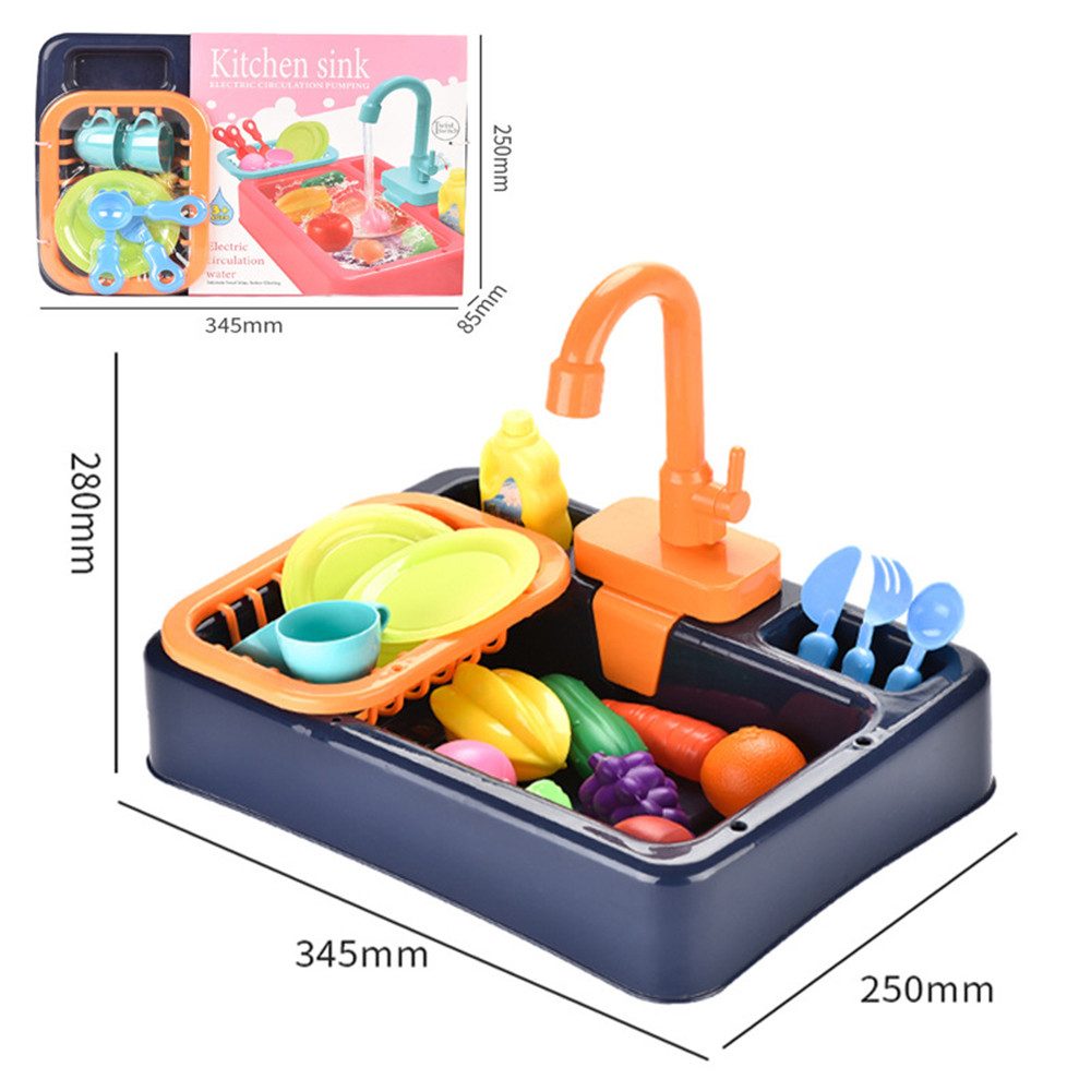 CLTYQ Kinder-Geschirrspüler Kinder-Geschirrspüler Spülbecken Play Kids günstig online kaufen