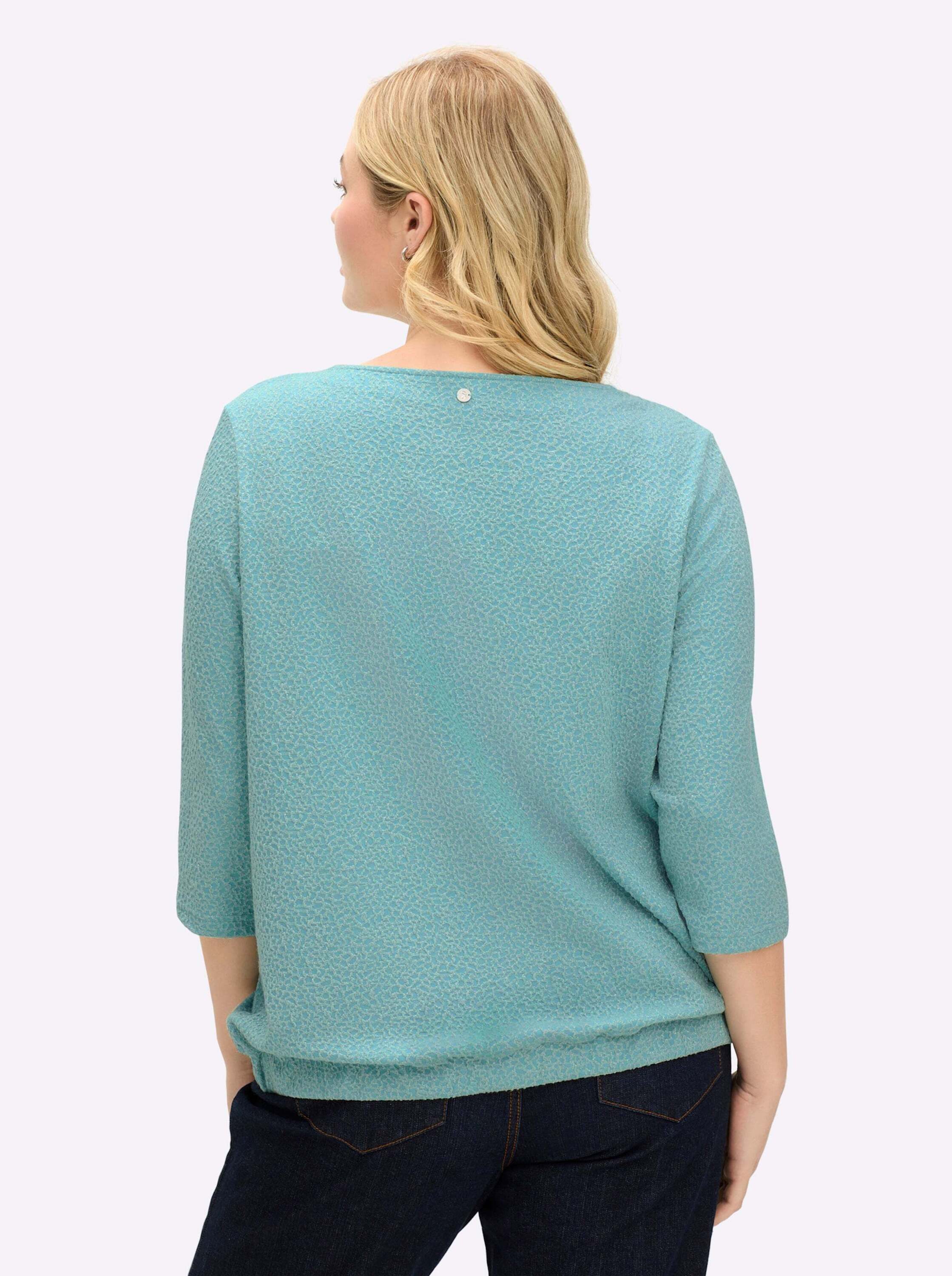 Sheego Sweater Sweatshirt 3/4-Arm