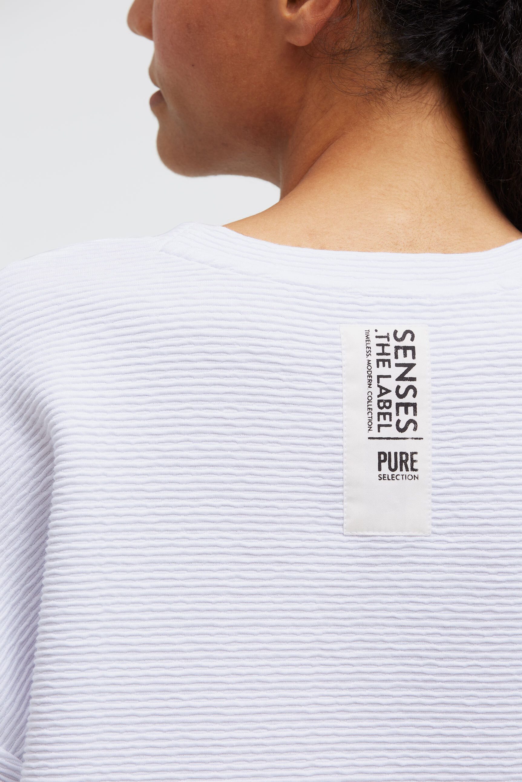 SENSES.THE LABEL Sweater mit Strukturmuster