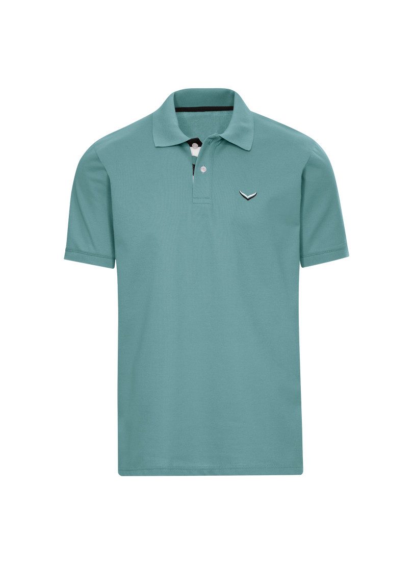 Trigema Poloshirt TRIGEMA Poloshirt mit maritimen Details (1-tlg)