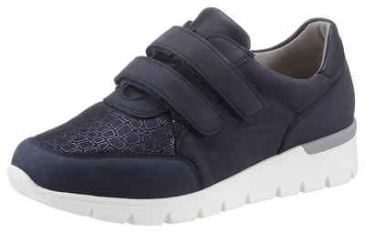 Waldläufer K-RAMONA-Soft Klettschuh Sneaker, Freizeitschuh, Schlupfschuh mit Luftpolstersohle, Weite K