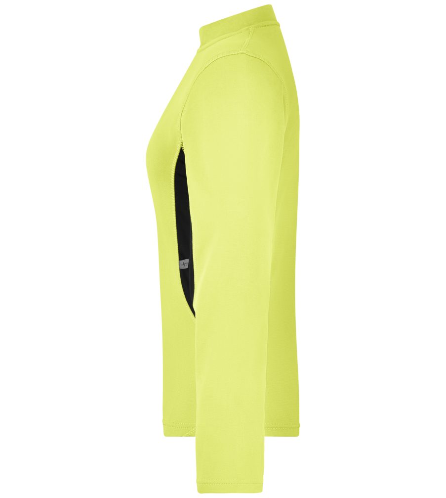 James & Nicholson Laufshirt Funktionelles Damen Langarm Laufshirt JN317 Atmungsaktiv, feuchtigkeitsregulierend und schnell trocknend