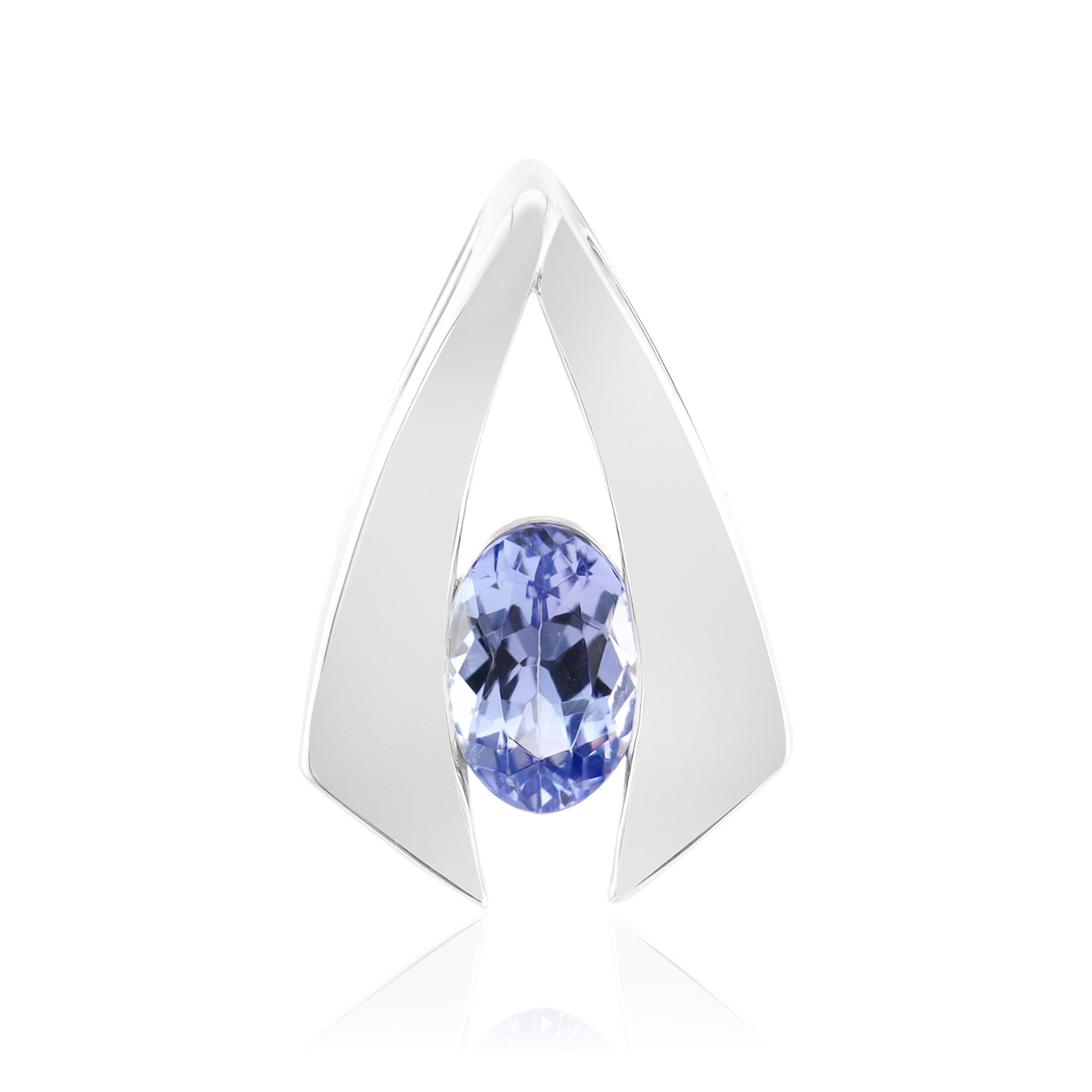 Cavill Kettenanhänger Cavill Tansanit 0,37 ct Oval Brillantschliff 925 Ster günstig online kaufen