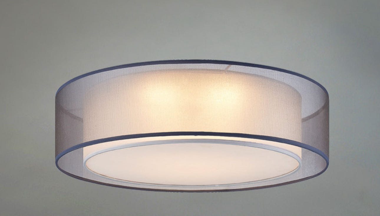 NOWA Deckenleuchte CHLOE, LED fest integriert, Warmweiß, Deckenlampe Wohnzimmer-Leuchte Schlafzimmer-Leuchte Flur Küche