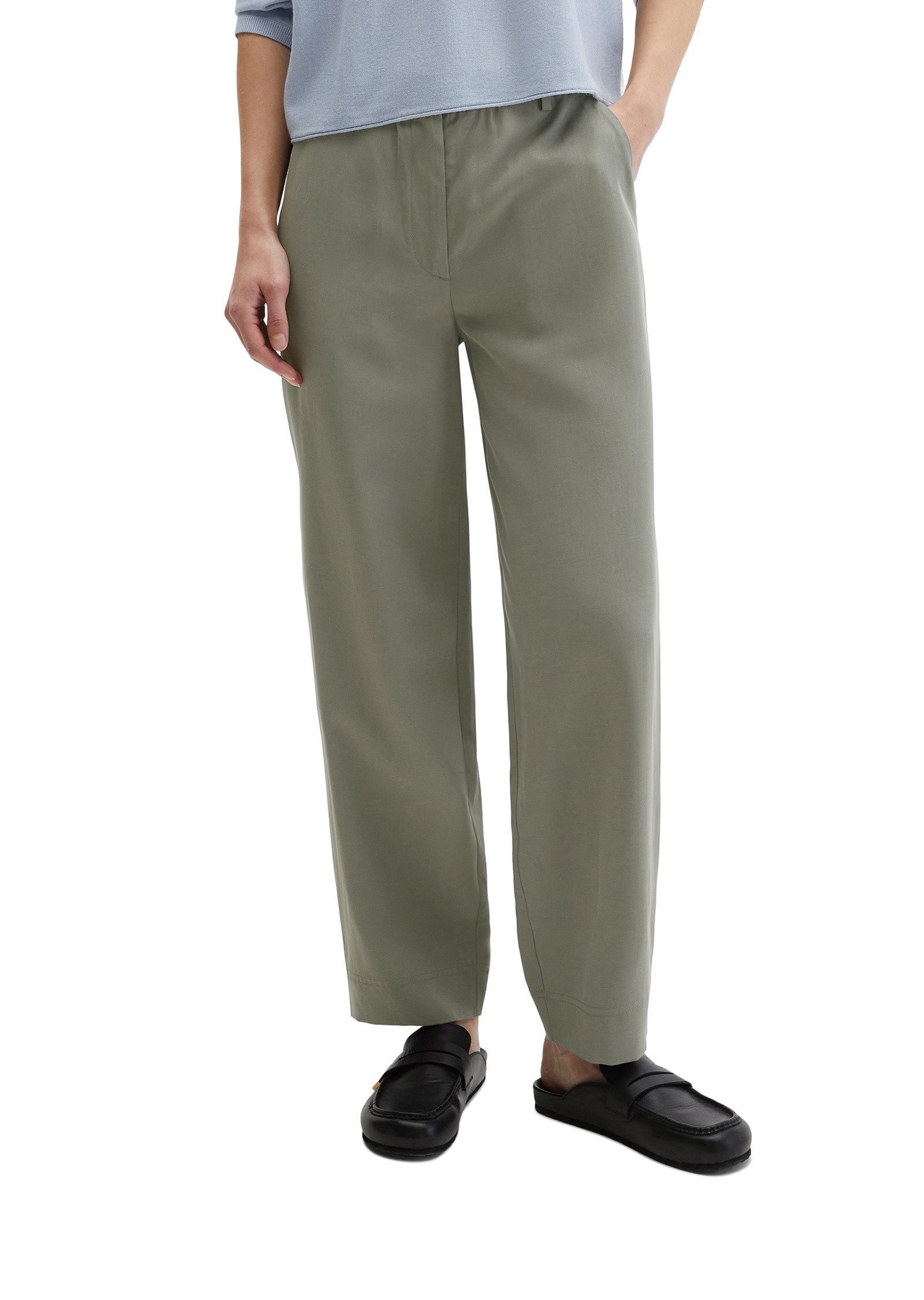Marc O'Polo Chinohose aus Lyocell-Leinen-Mix
