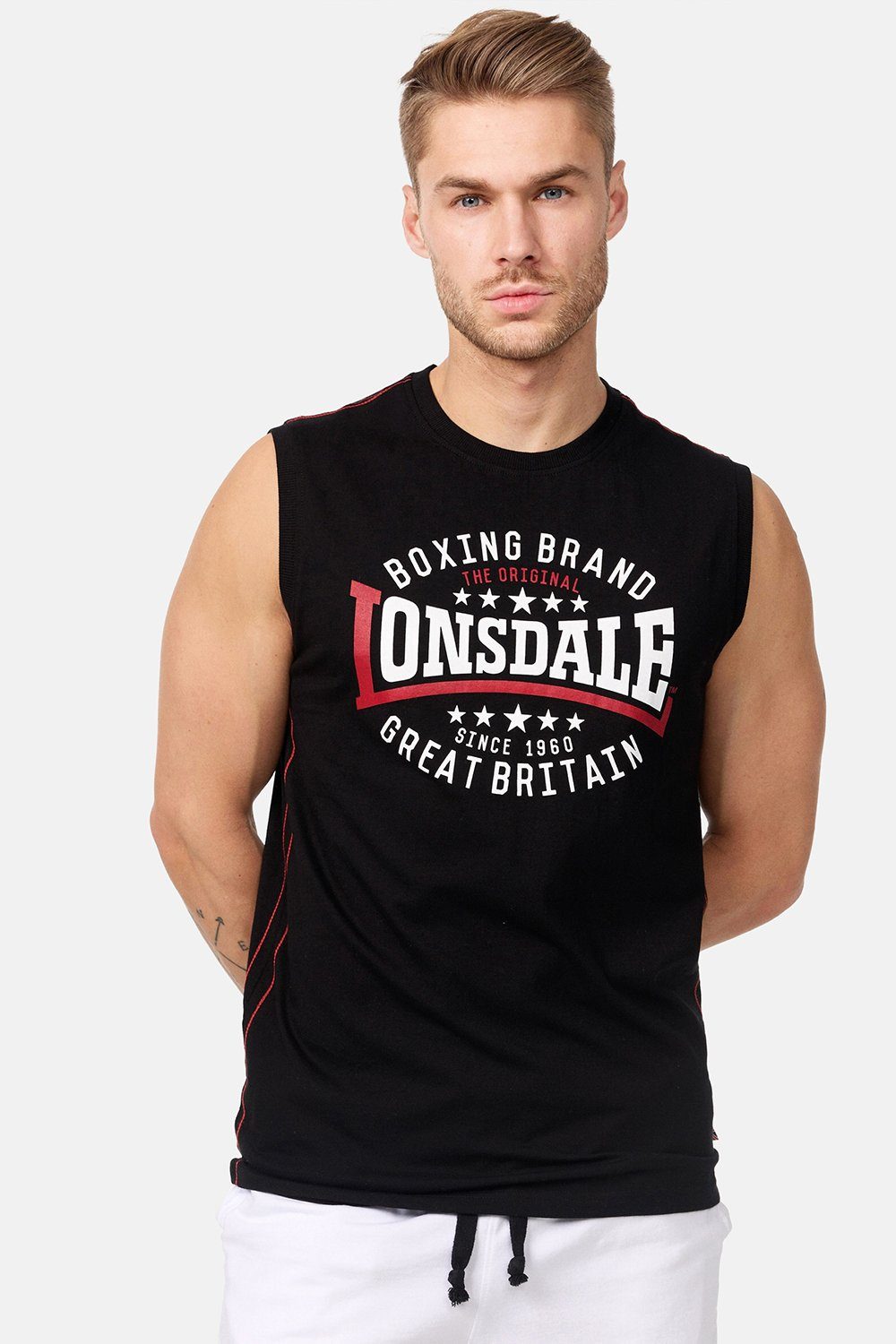 Lonsdale T-Shirt ST.AGNES Black