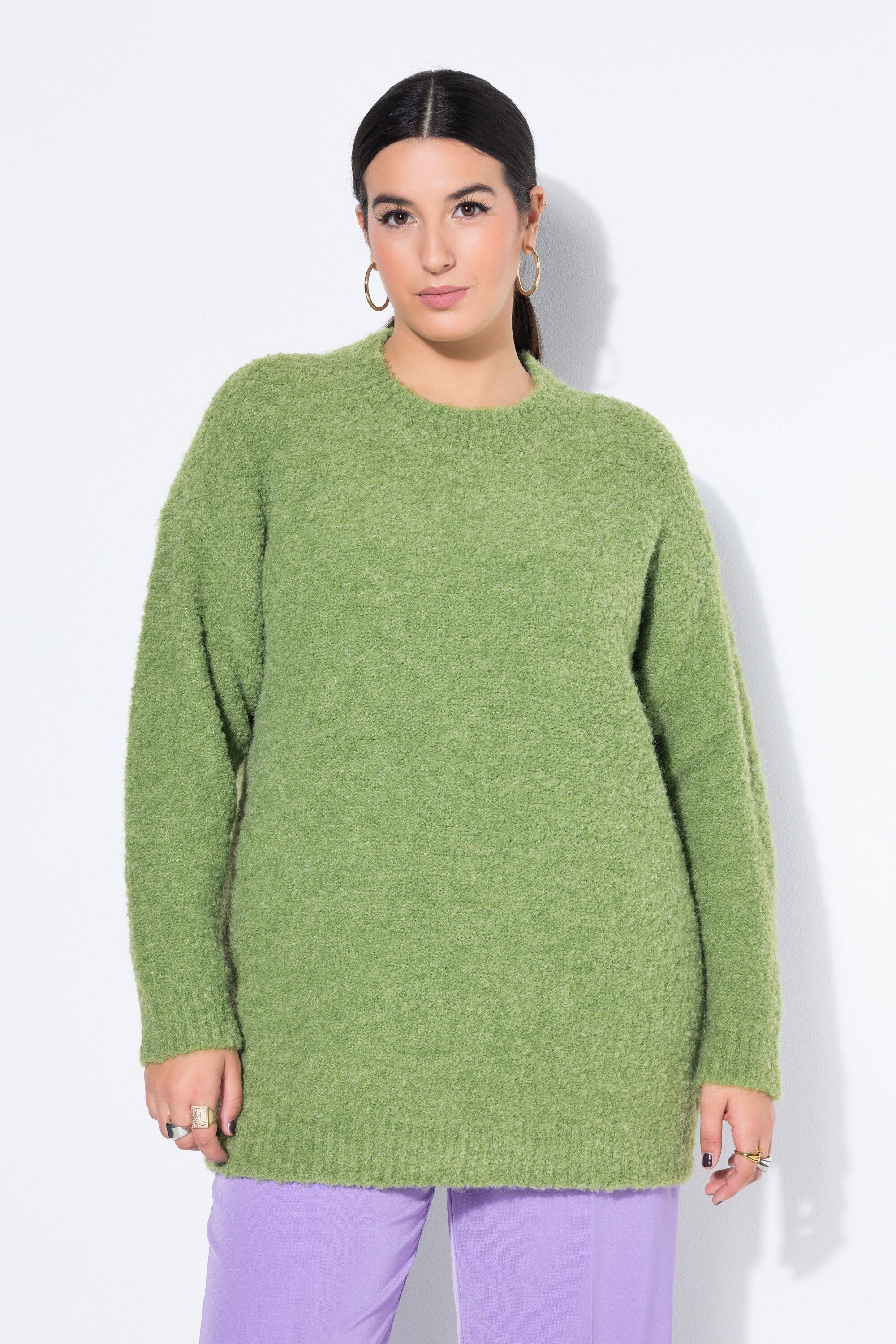Strickpullover Pullover Oversize Shape Flauschstrick
