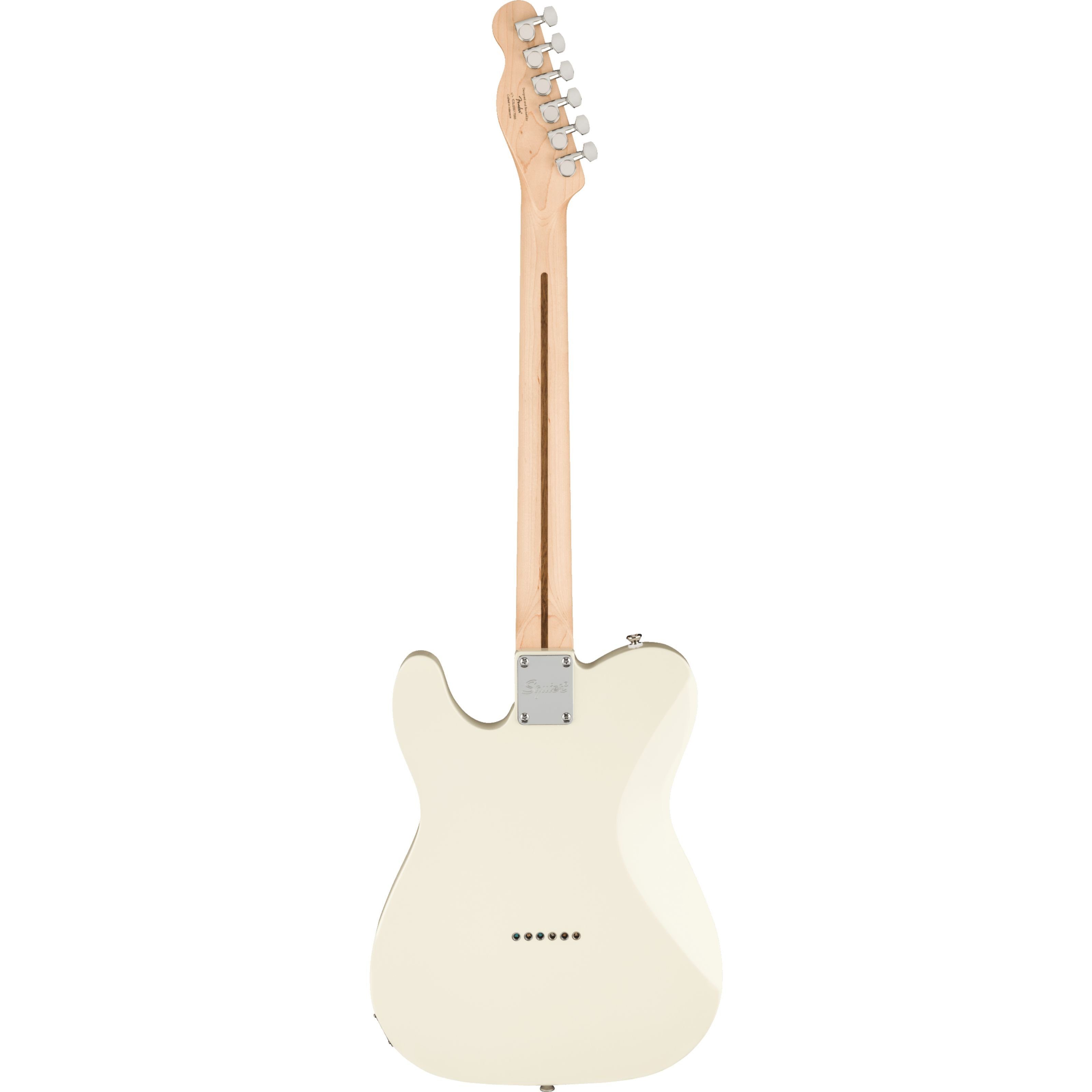 Squier E-Gitarre, E-Gitarren, T-Modelle, Affinity Series Telecaster LRL Olympic White - E-Gitarre