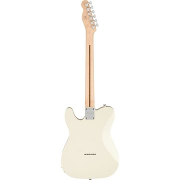 Squier E-Gitarre, Affinity Series Telecaster LRL Olympic White - E-Gitarre