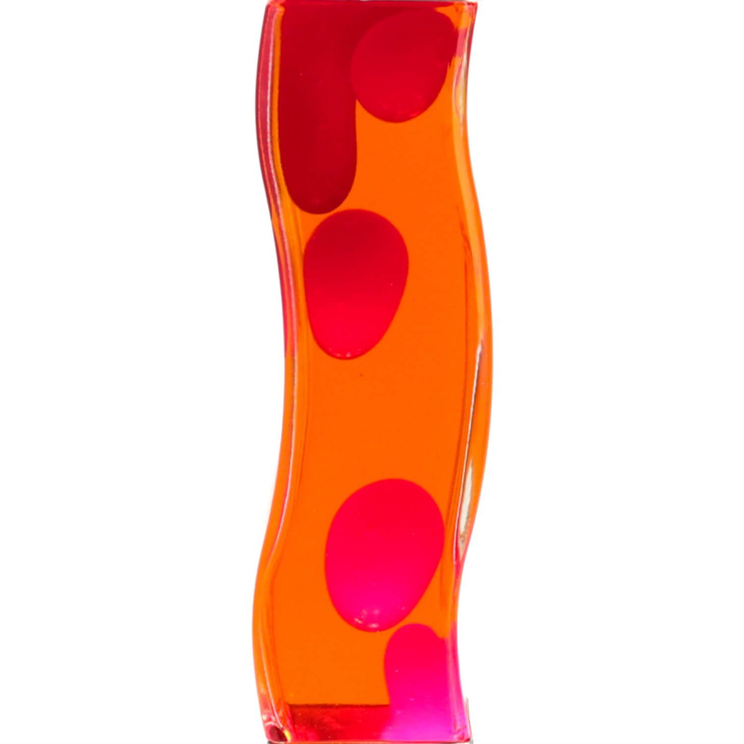 BECKSTER, Retro Lavalampe inkl. Licht-Erlebnisse cm Orange Rot Tischleuchte Leuchtmittel 42 Tischlampe