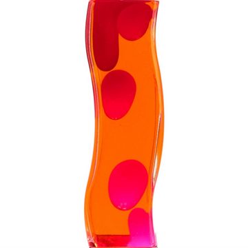 Licht-Erlebnisse Lavalampe BECKSTER, Tischleuchte Rot Orange 42 cm inkl. Leuchtmittel Retro Tischlampe