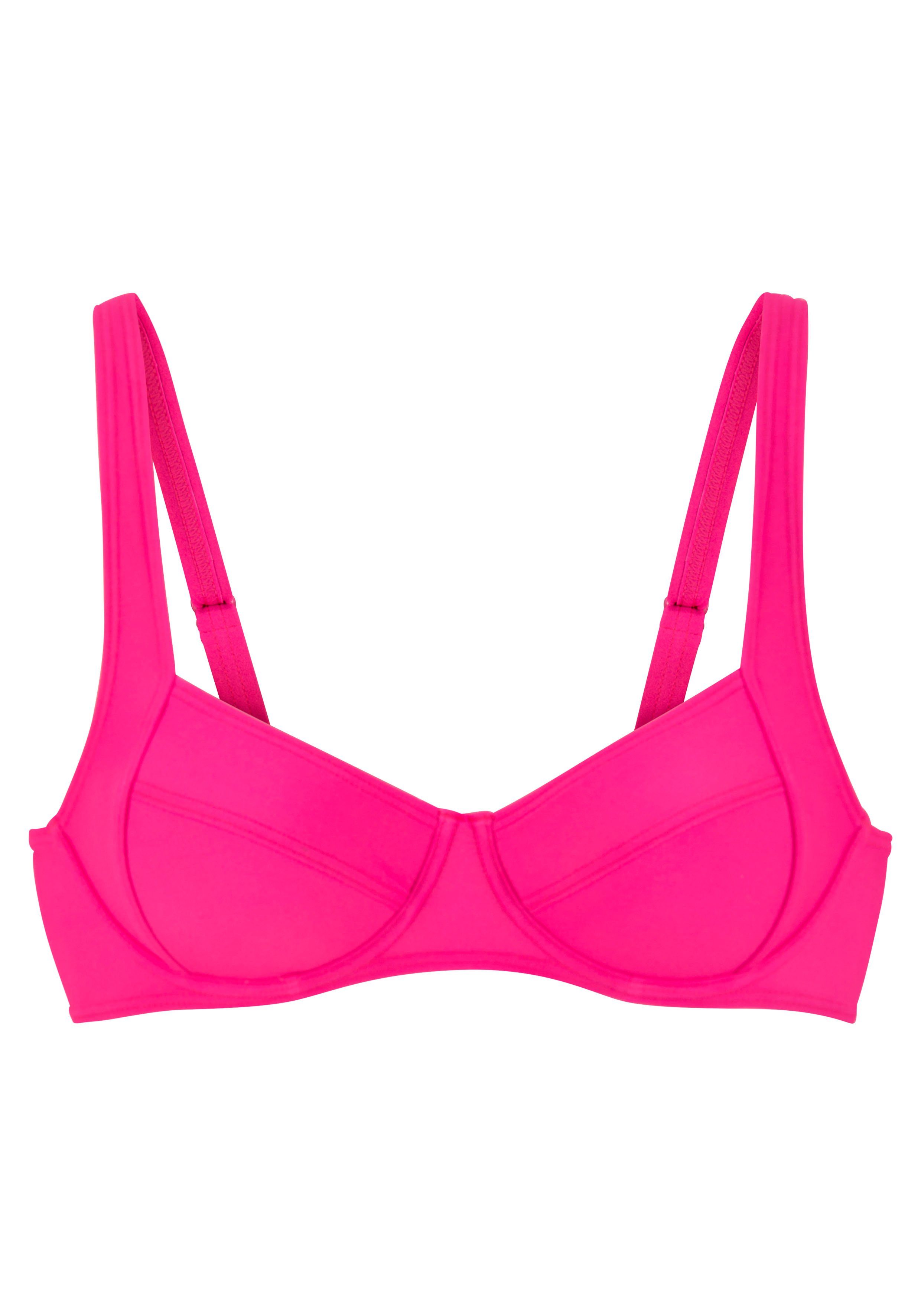 LASCANA Bügel-Bikini-Top Lolo, in modischer Schnittform günstig online kaufen