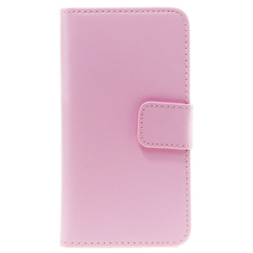 Handytasche Leder Handyhülle für Sony Xperia Z3 Compact Rosa Schutz Tasche (Book Cover)