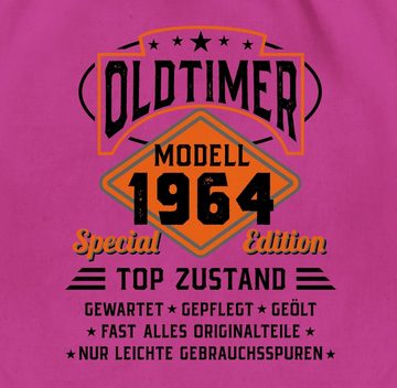 Shirtracer Turnbeutel Oldtimer Modell 1964 - schwarz, 60. Geburtstag