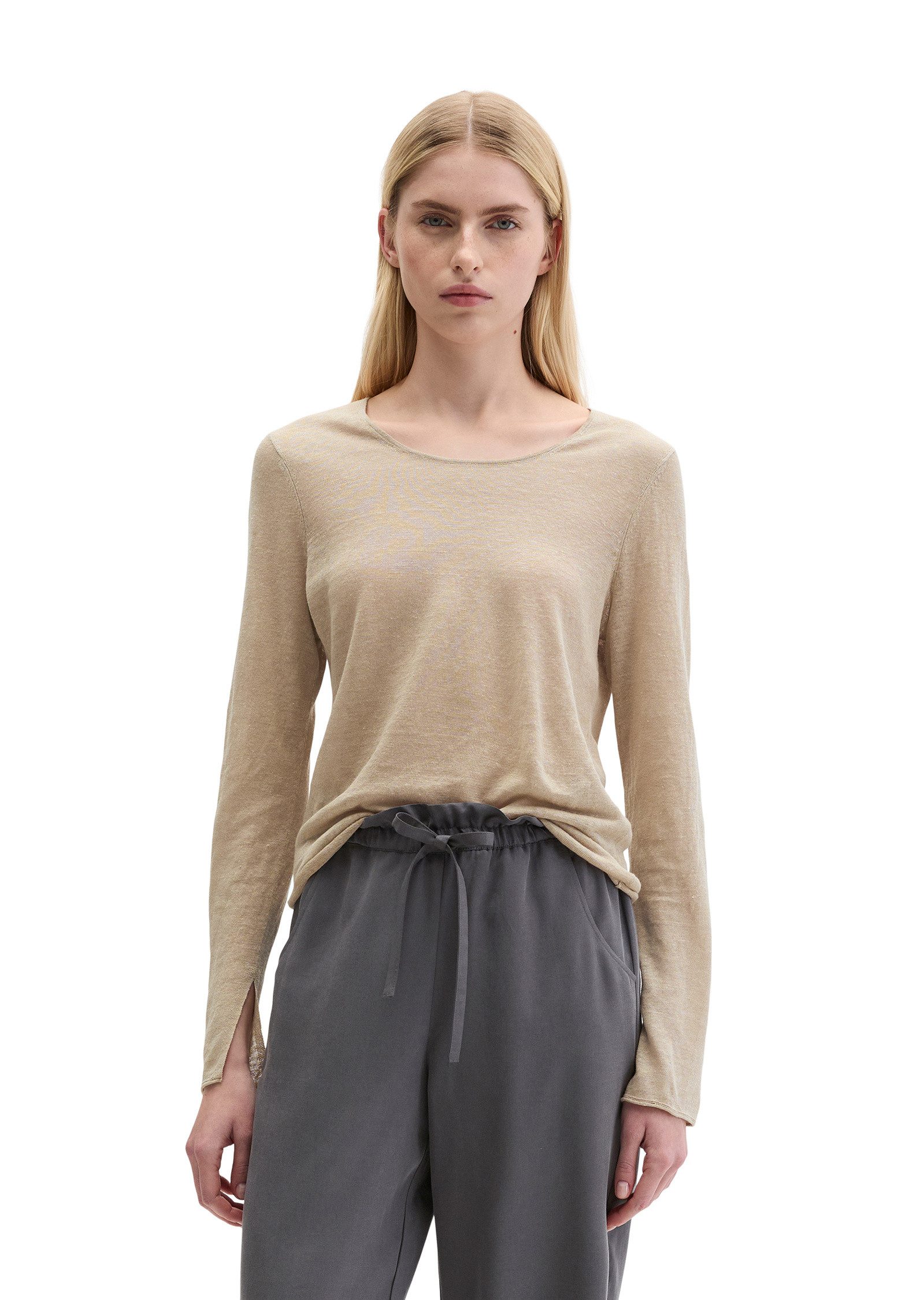 Marc O'Polo Strickpullover mit Rundhalsausschnitt