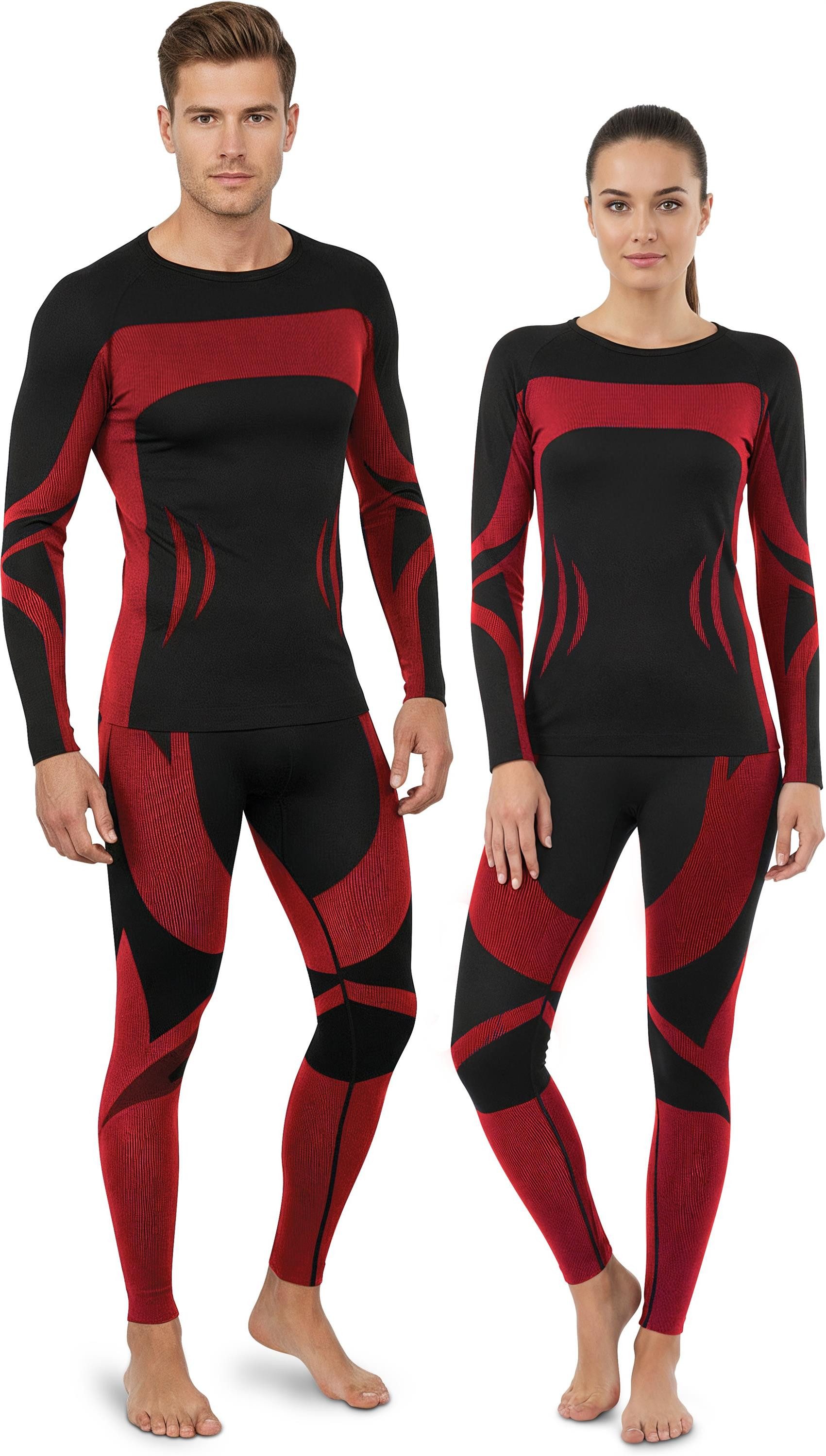 Funktionsunterhemd 1x Unisex Thermounterhemd langarm