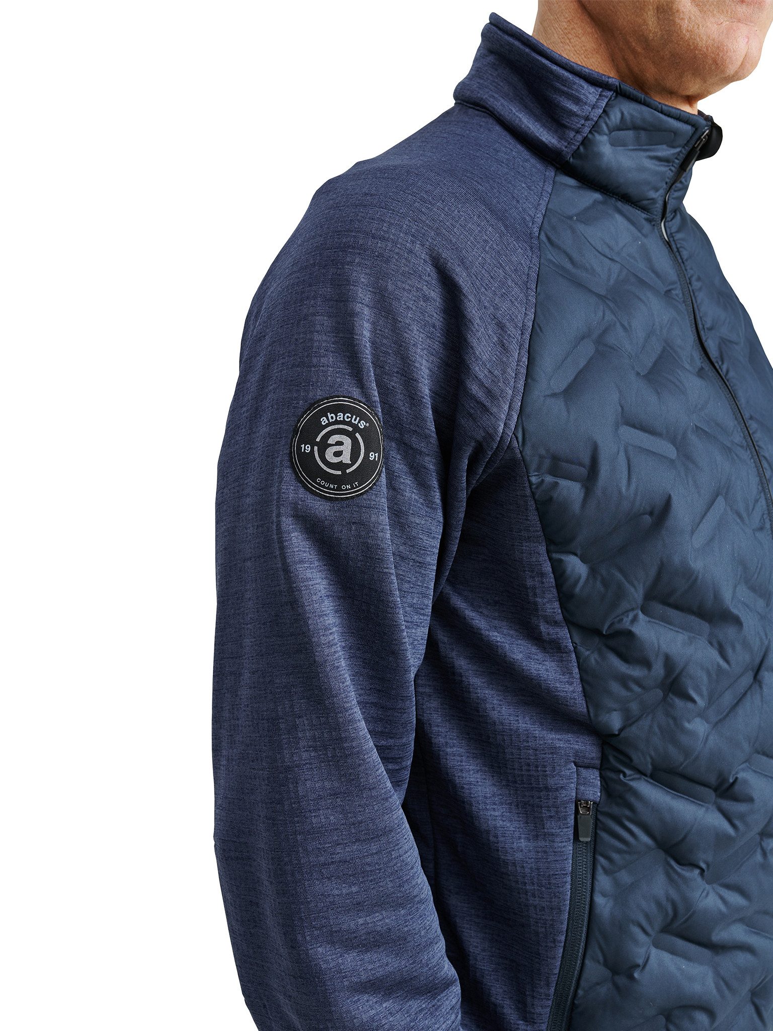 Abacus Sportswear Sweatjacke Abacus Golf Jacke Elgin Hybrid Navy Herren