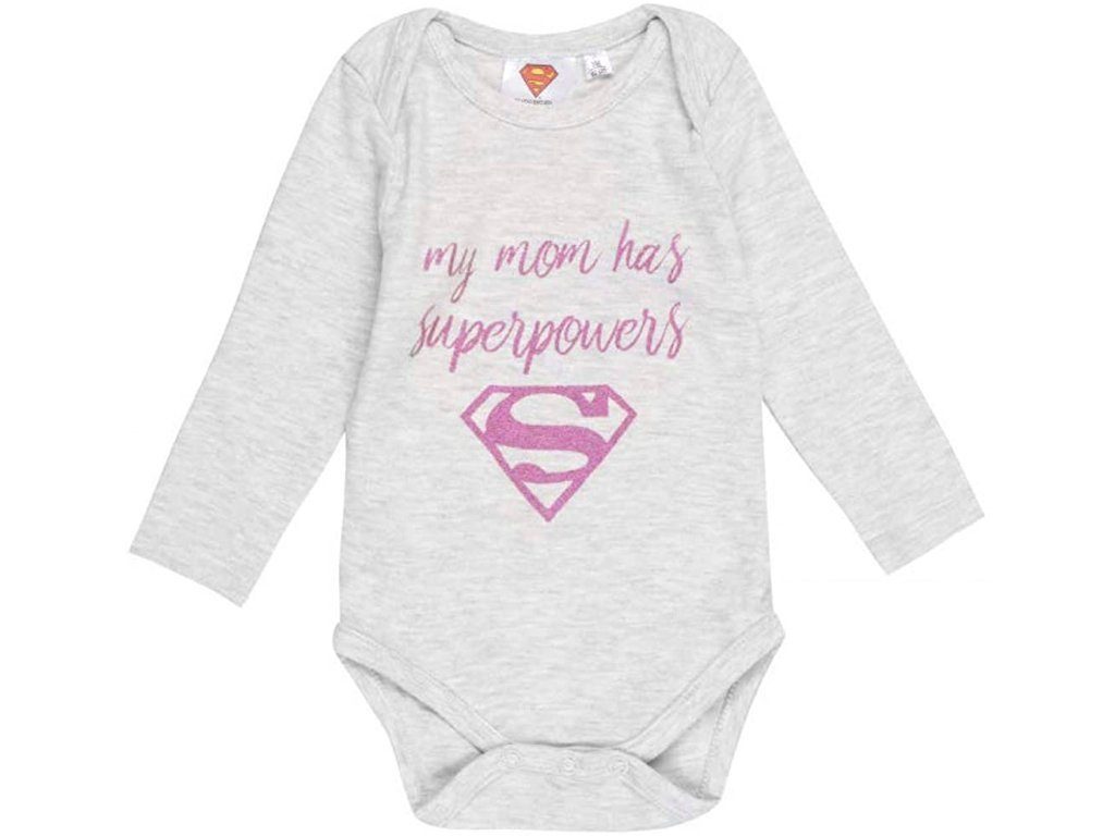 Superman Body Supergirl Babybody und Mami T-Shirt