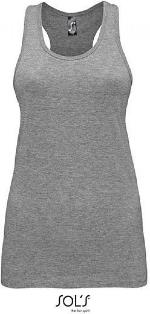 SOLS Tanktop Damen Justin Tee-Shirt / Halbgekämmte Baumwolle