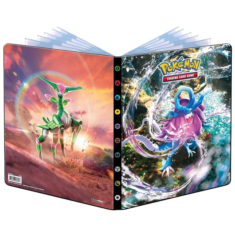 POKÉMON Sammelkarte Windewoge & Eisenblatt Sammel-Album A4 für 252 Karten Pokemon