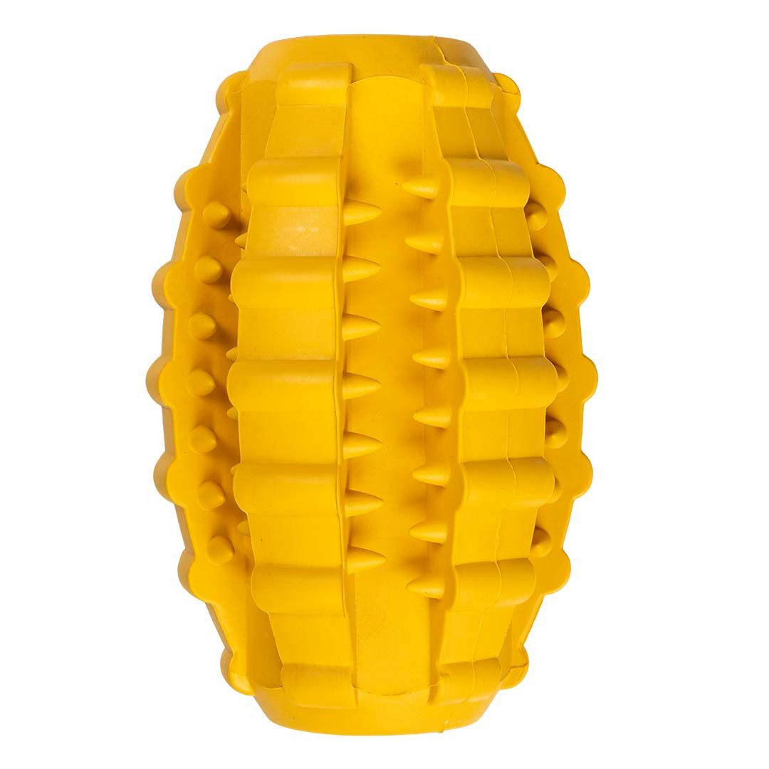 DUVO+ Tierball Duvoplus Ball Griplay Rugby - Gelb