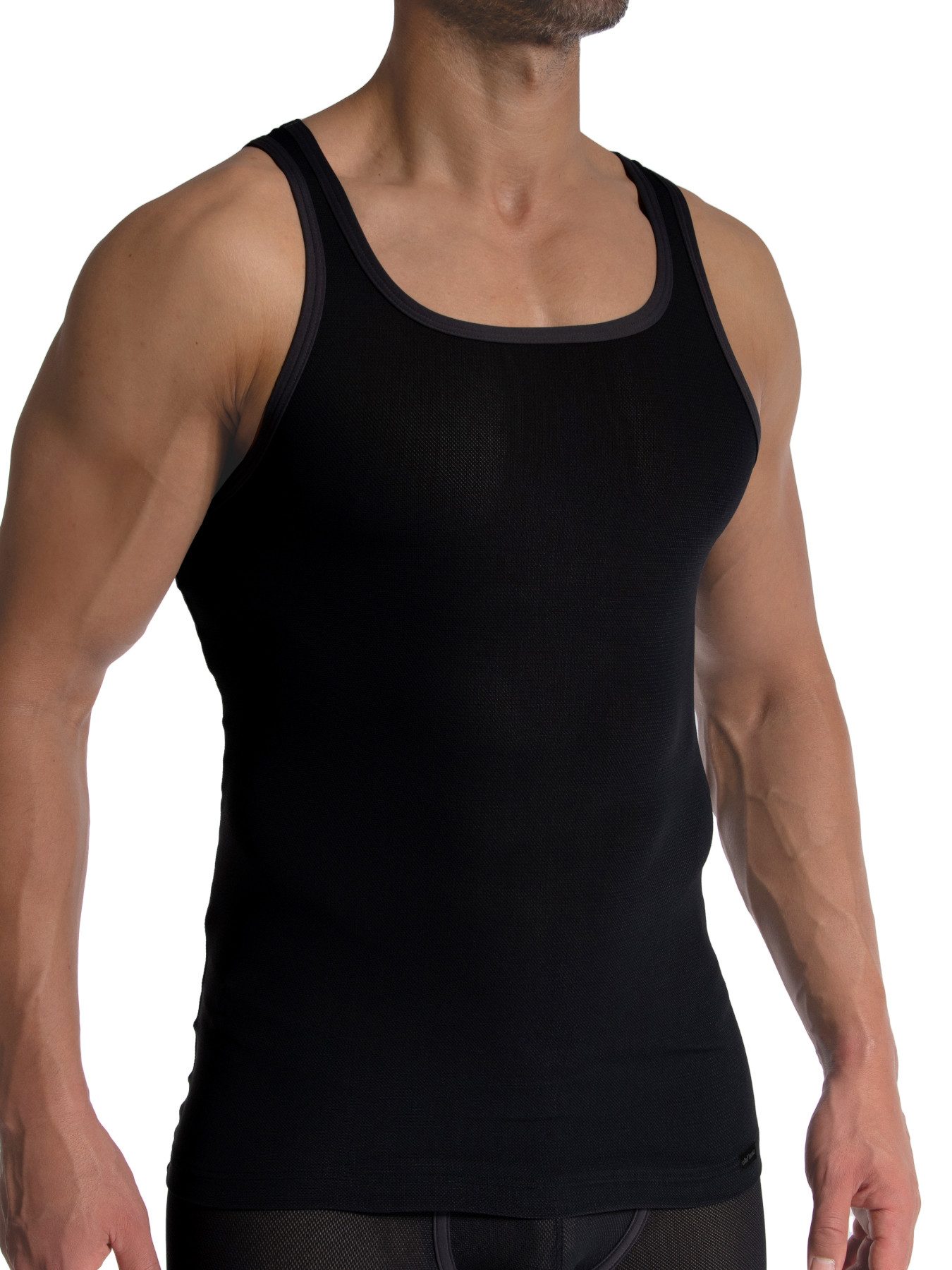Unterhemd Olaf Benz RED2477 Carréshirt black