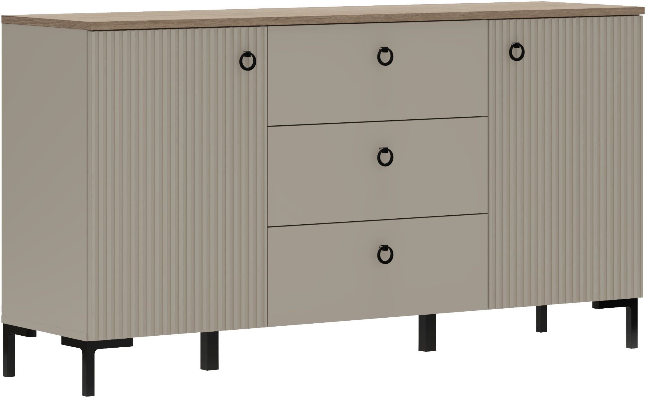 Home affaire Sideboard Luminara (1 St), günstig online kaufen