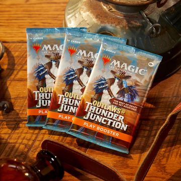 Magic the Gathering Sammelkarte Magic (MTG) Outlaws of Thunder Junction Play Booster Display, Englisch