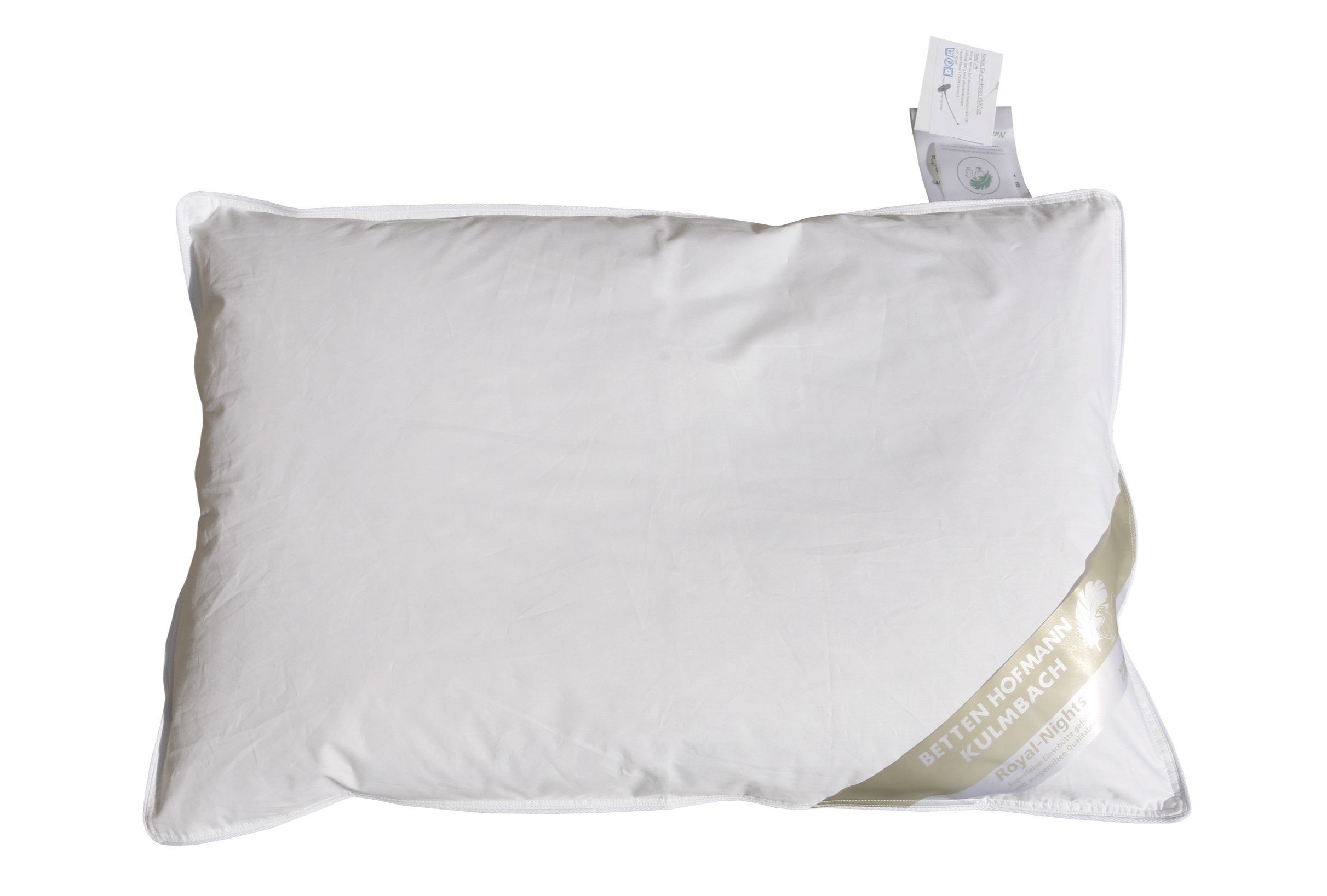 Kopfkissen Betten Hofmann Kinder Daunenkissen 40x60 cm medium 100 g ungesteppt
