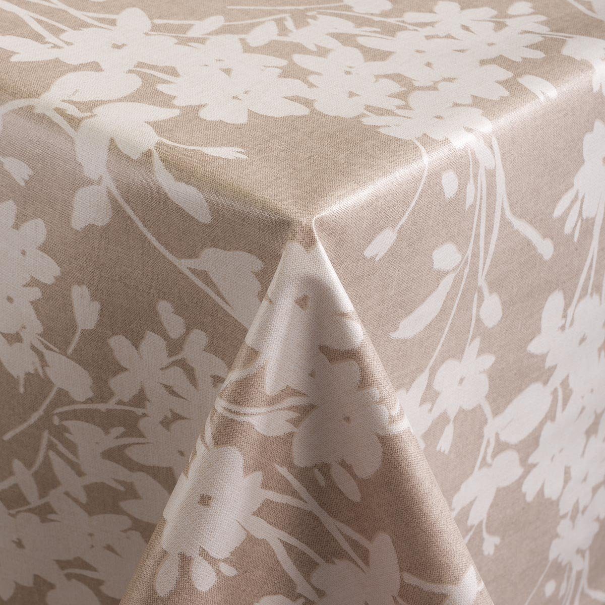 DéVa Tischdecke DéVa Wachstuchtischdecke "Natural beige" günstig online kaufen