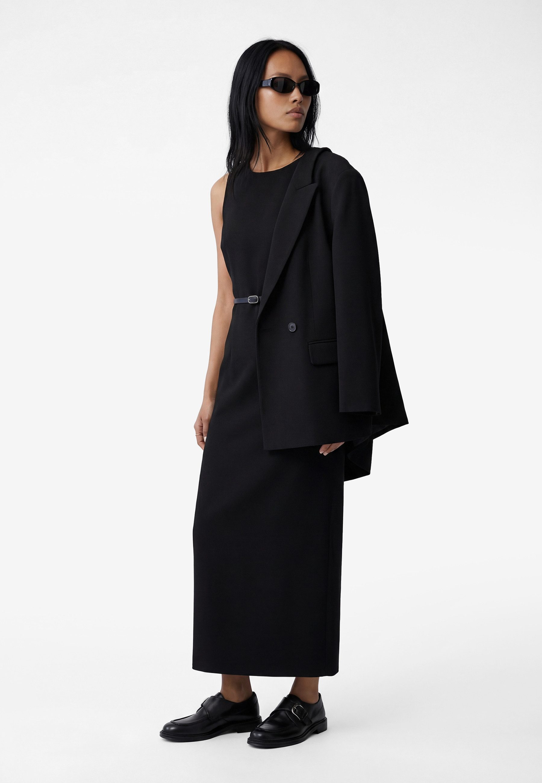 Koton Badekleid Mit Bauchgurt A Form Midikleid