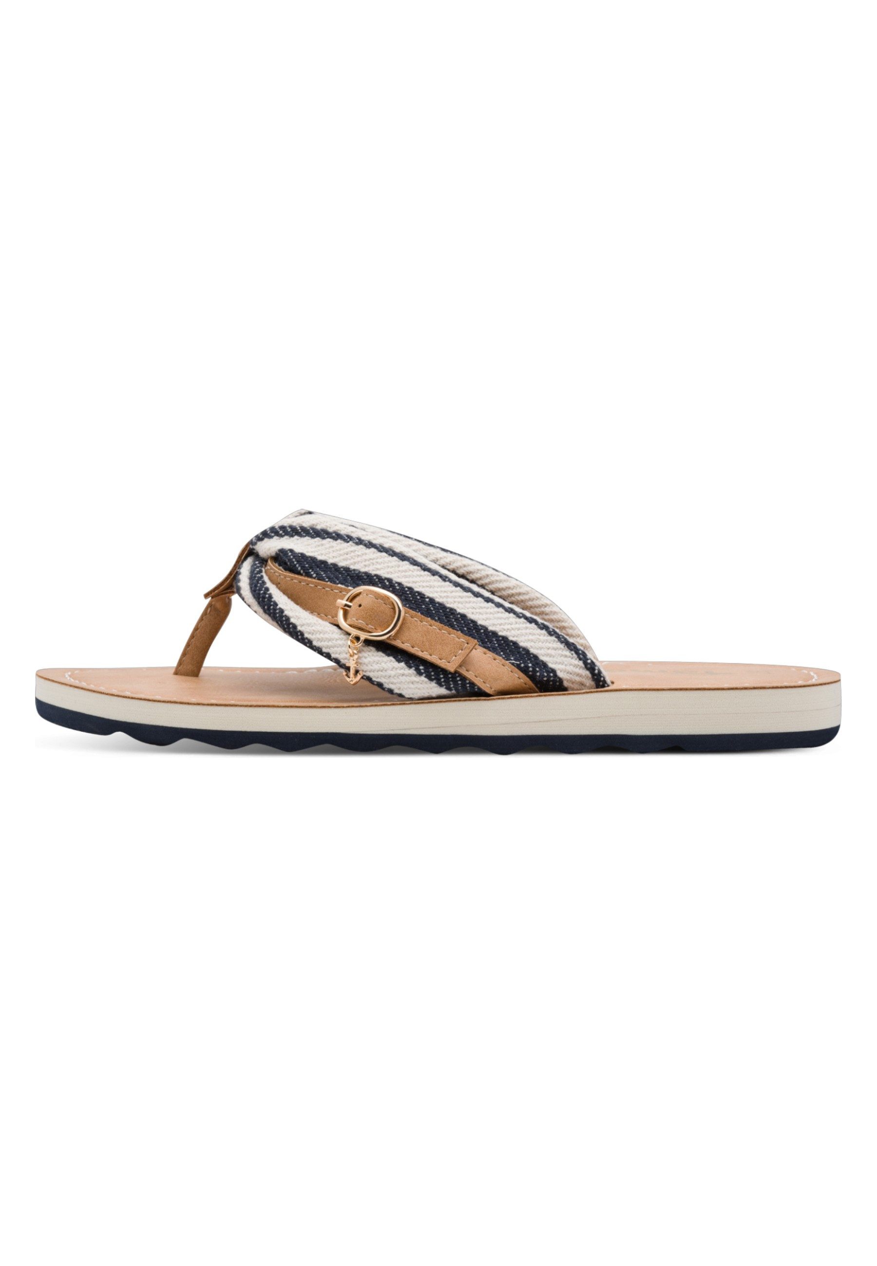 Tamaris 1-27149-46 865 Navy Stripes Sandale