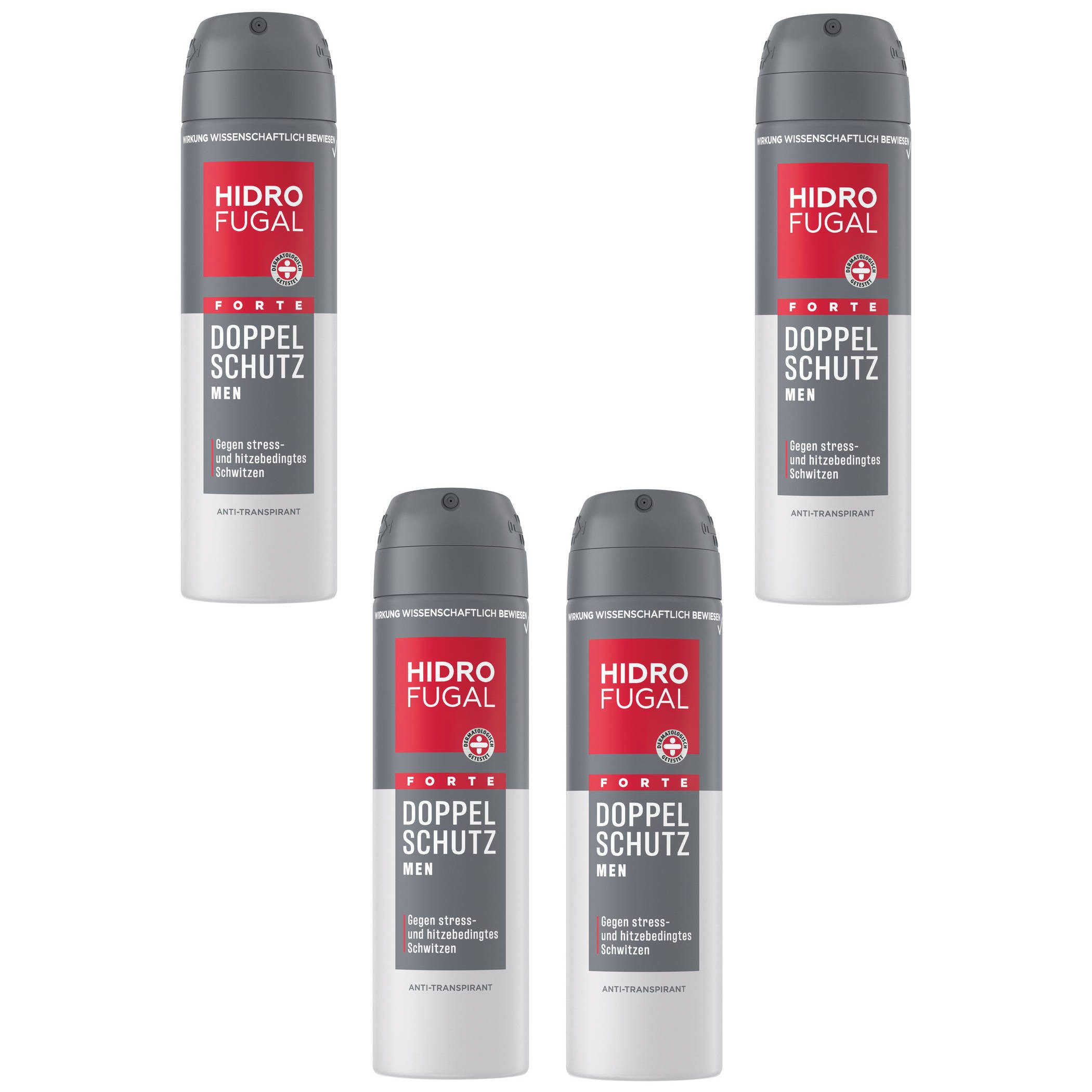 Deo-Spray HIDROFUGAL MEN DOPPEL SCHUTZ 4 x 150 ml