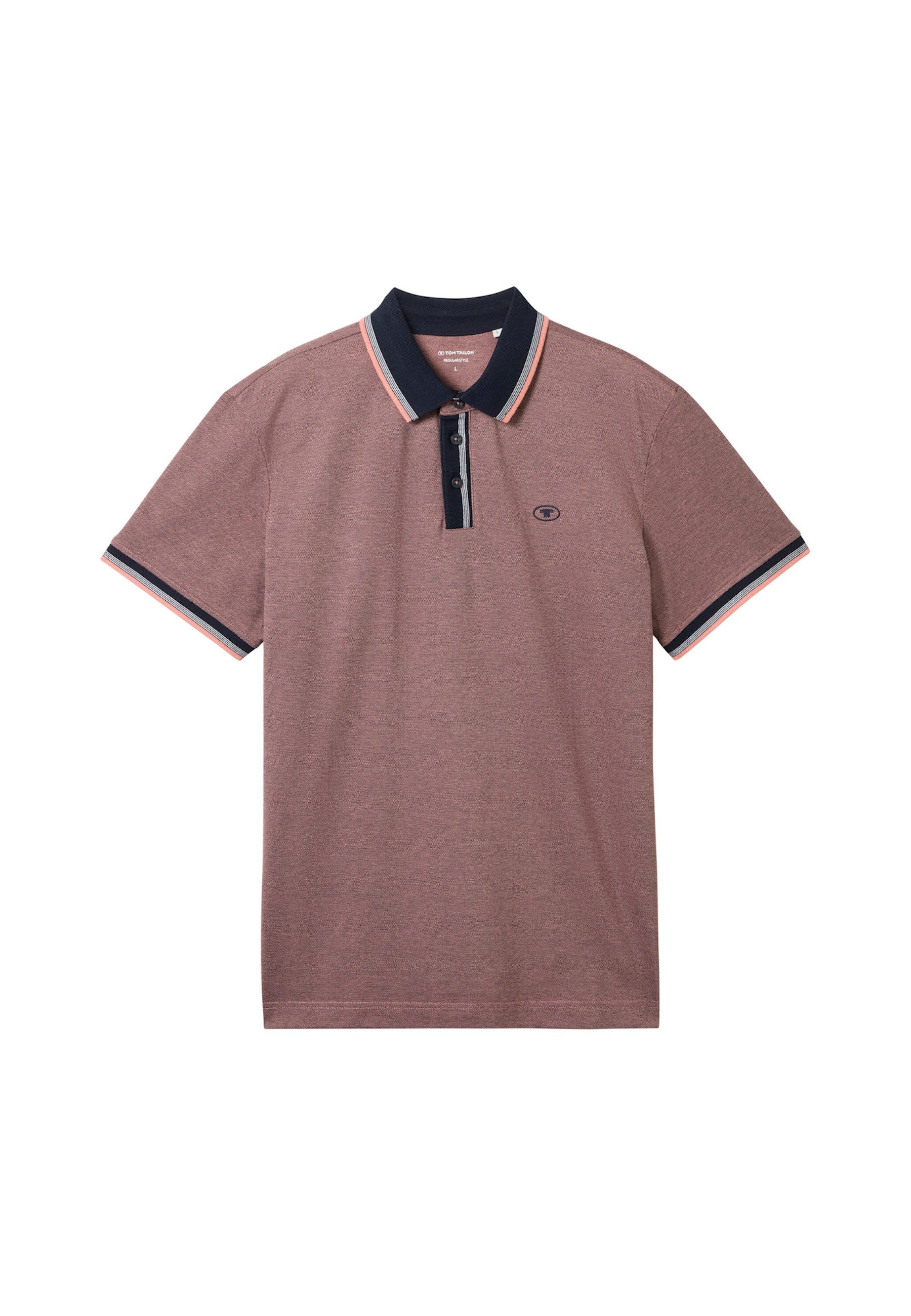 TOM TAILOR Poloshirt Poloshirt Kurzarmshirt mit günstig online kaufen