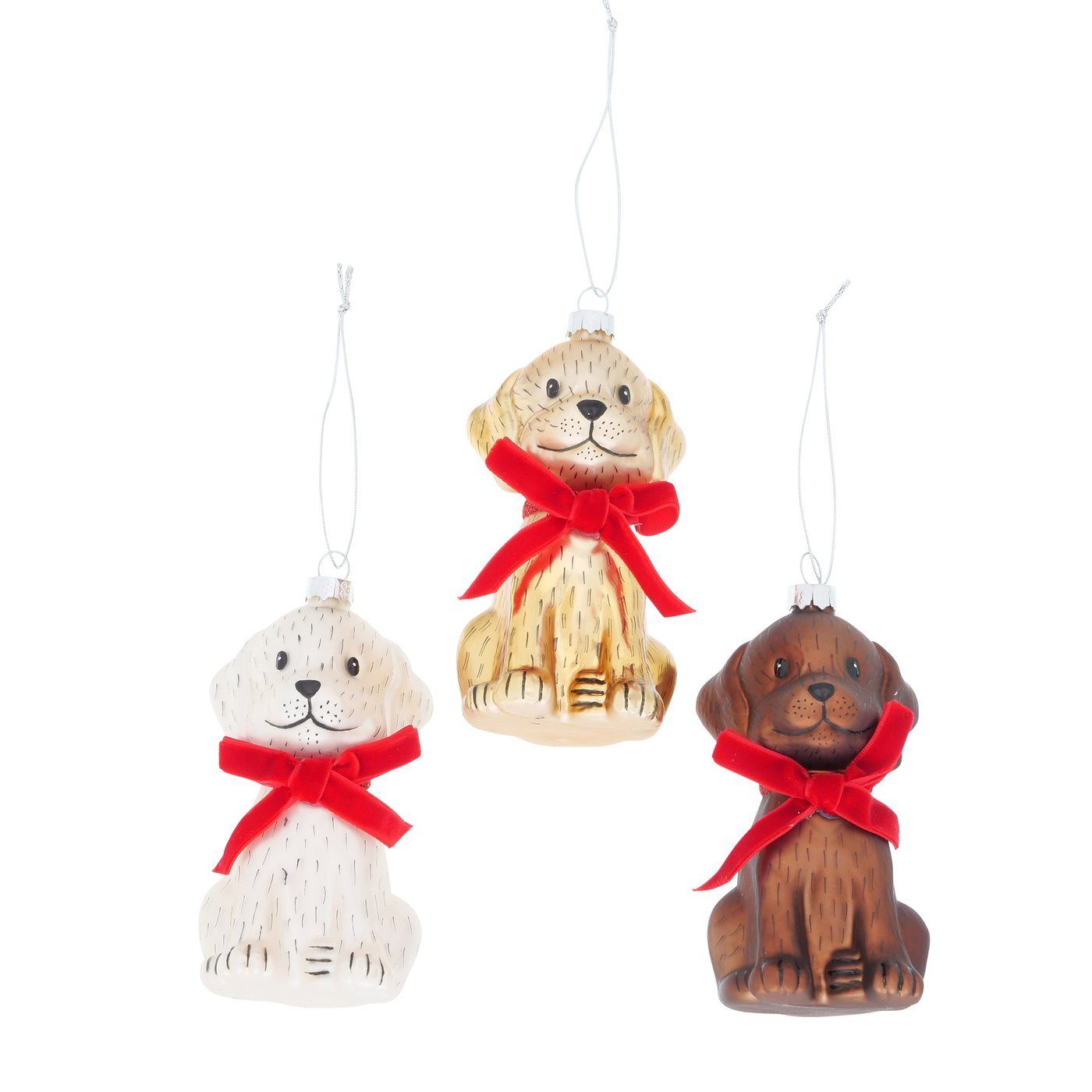 BOLTZE Weihnachtsbaumkugel Boltze, Weihnachtsbaumanhänger Balou, 3er-Set Hu günstig online kaufen
