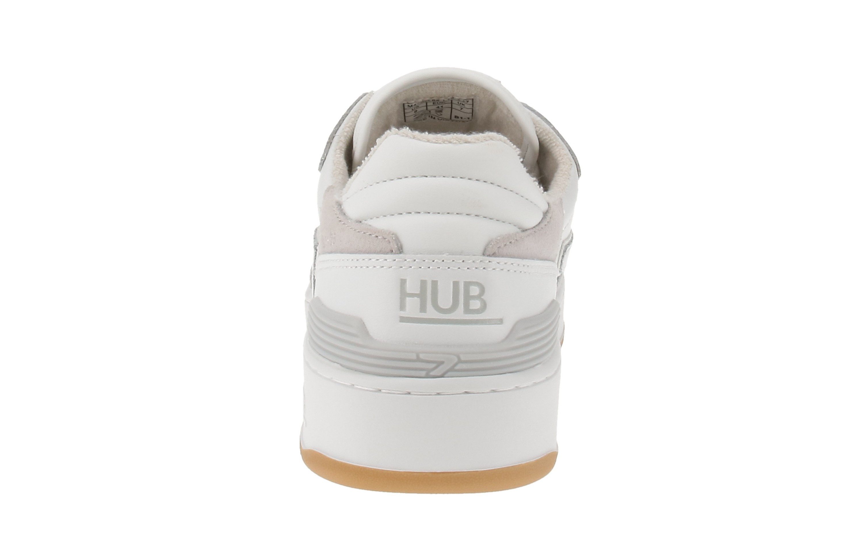 HUB HUB Footwear M4706L6 Smash L68 - Herren Sneaker - A47-White-Ice-Lt-Gum Sneaker