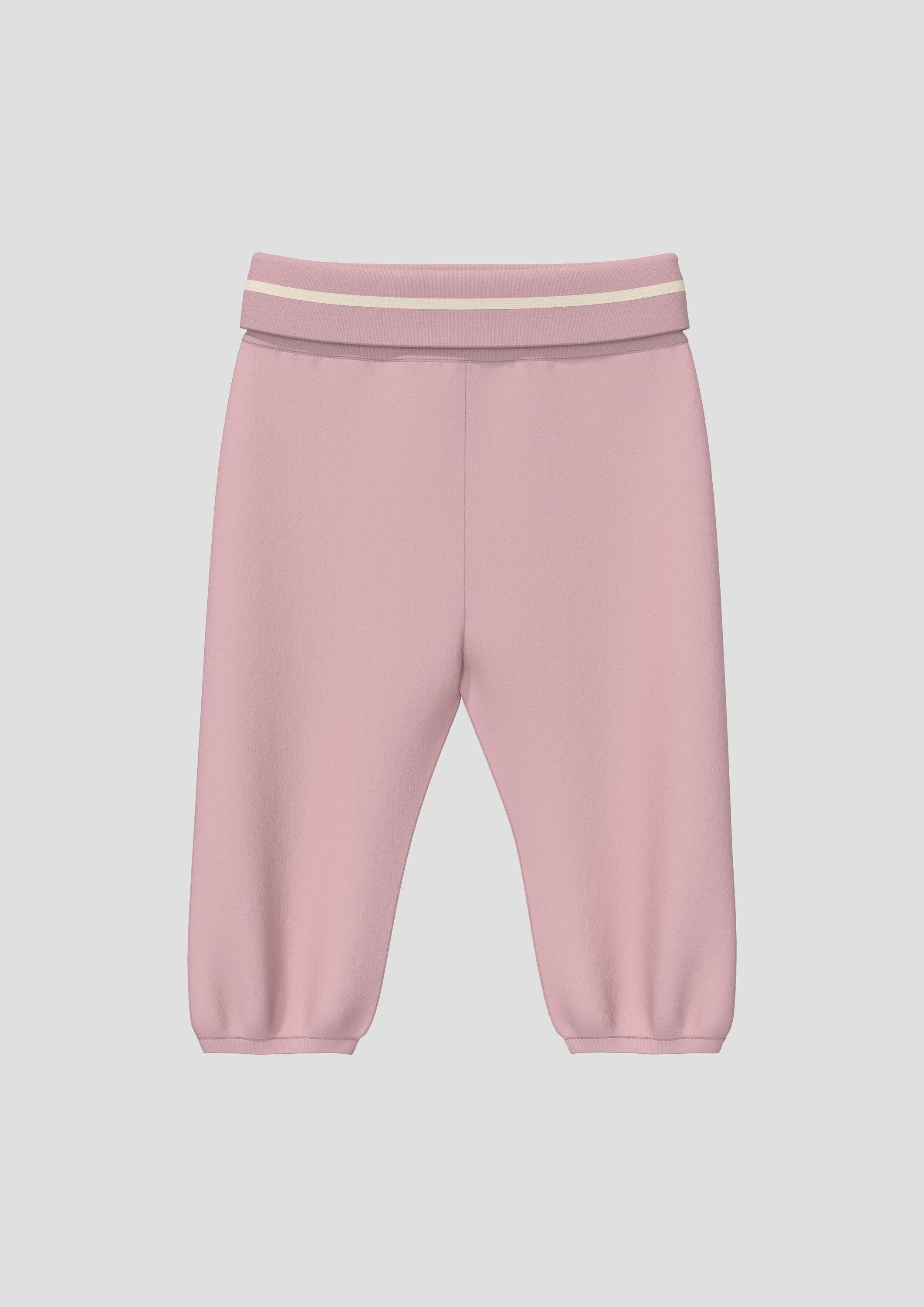 s.Oliver Jogginghose Leggings Unisex Jogpants aus leichtem Sweat mit Umschlagbund