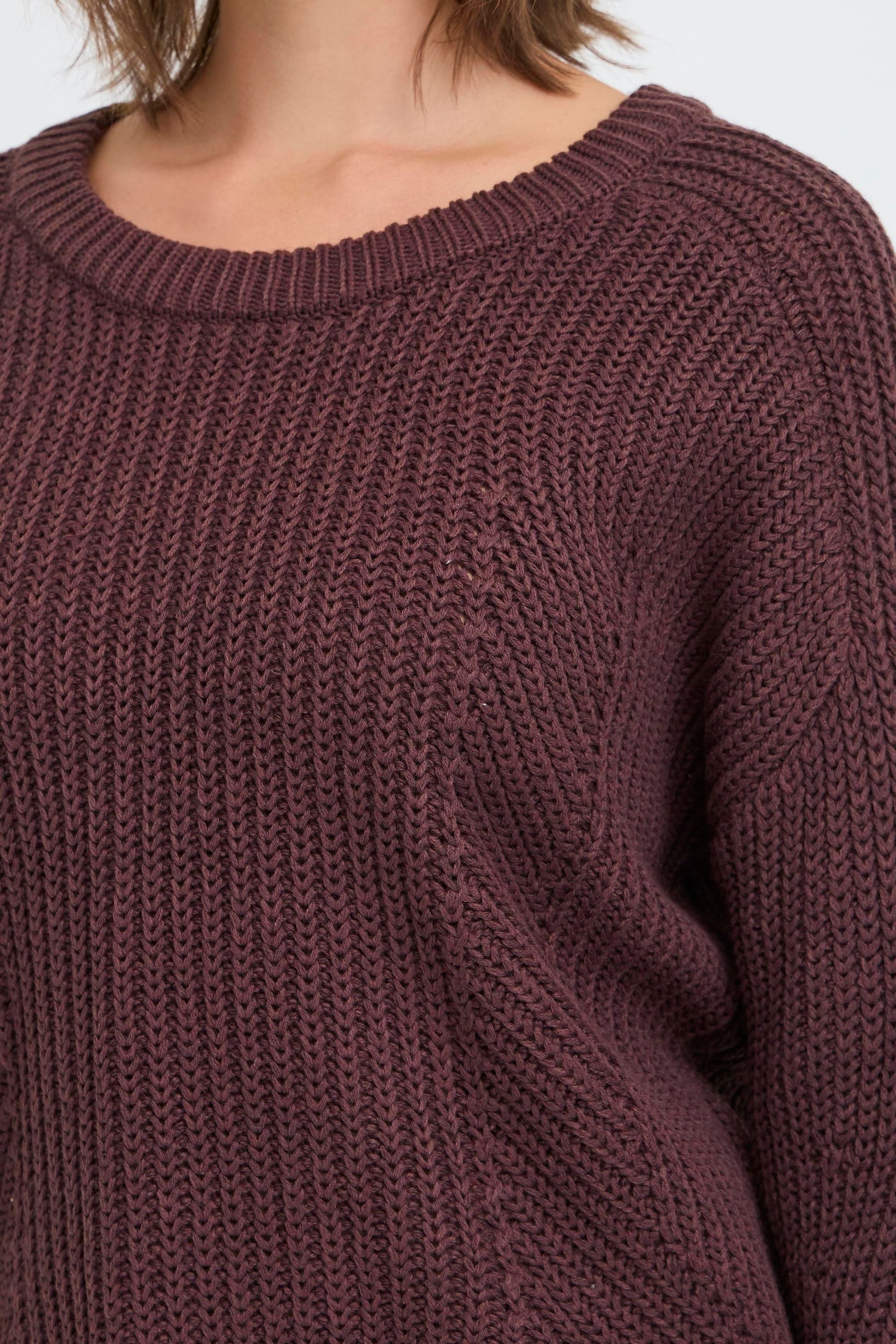 OXMO Strickpullover OXKanna Kuscheliger Pullover