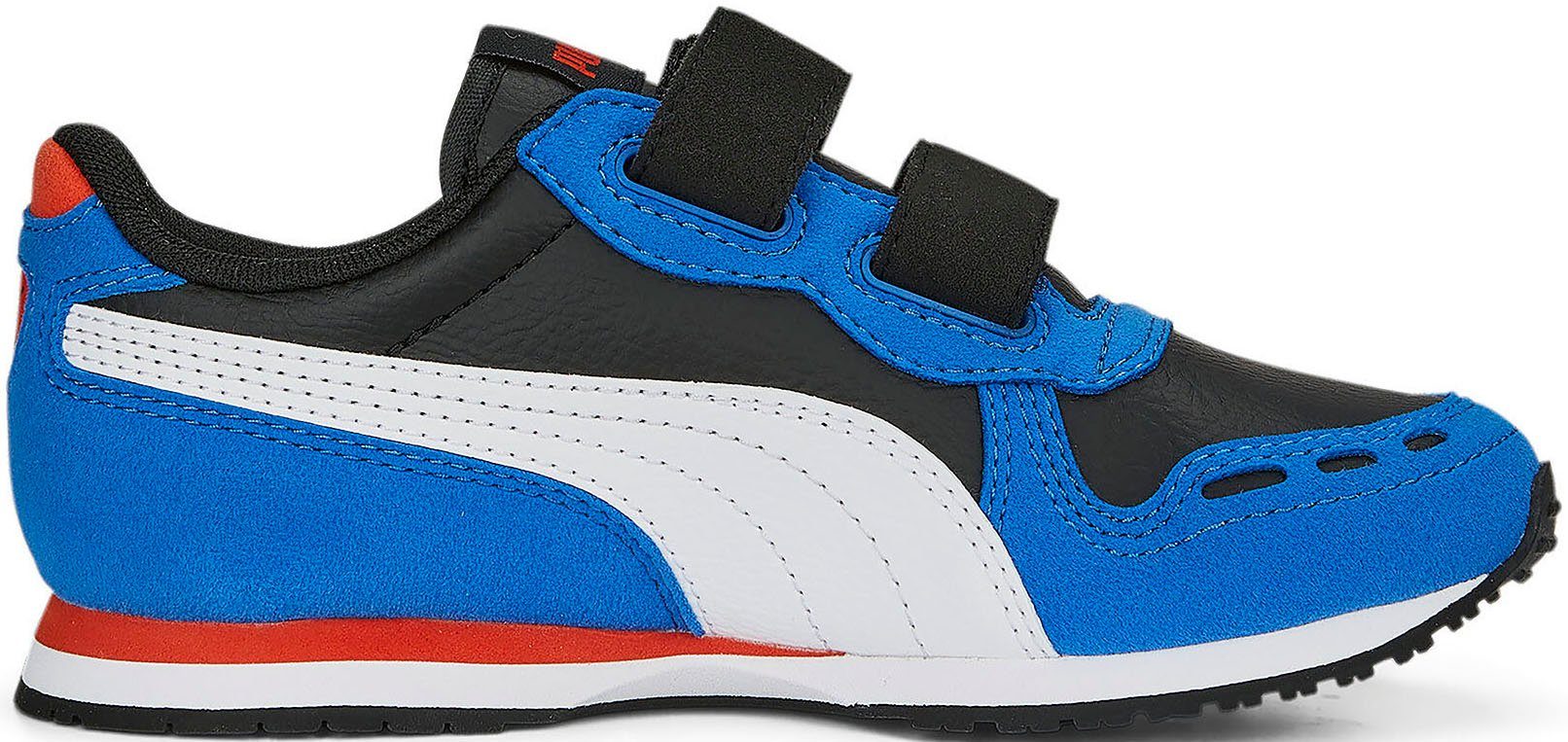 SL V PUMA Blue mit PS 20 Klettverschluss RACER CABANA PUMA Black-PUMA White-Victoria Sneaker