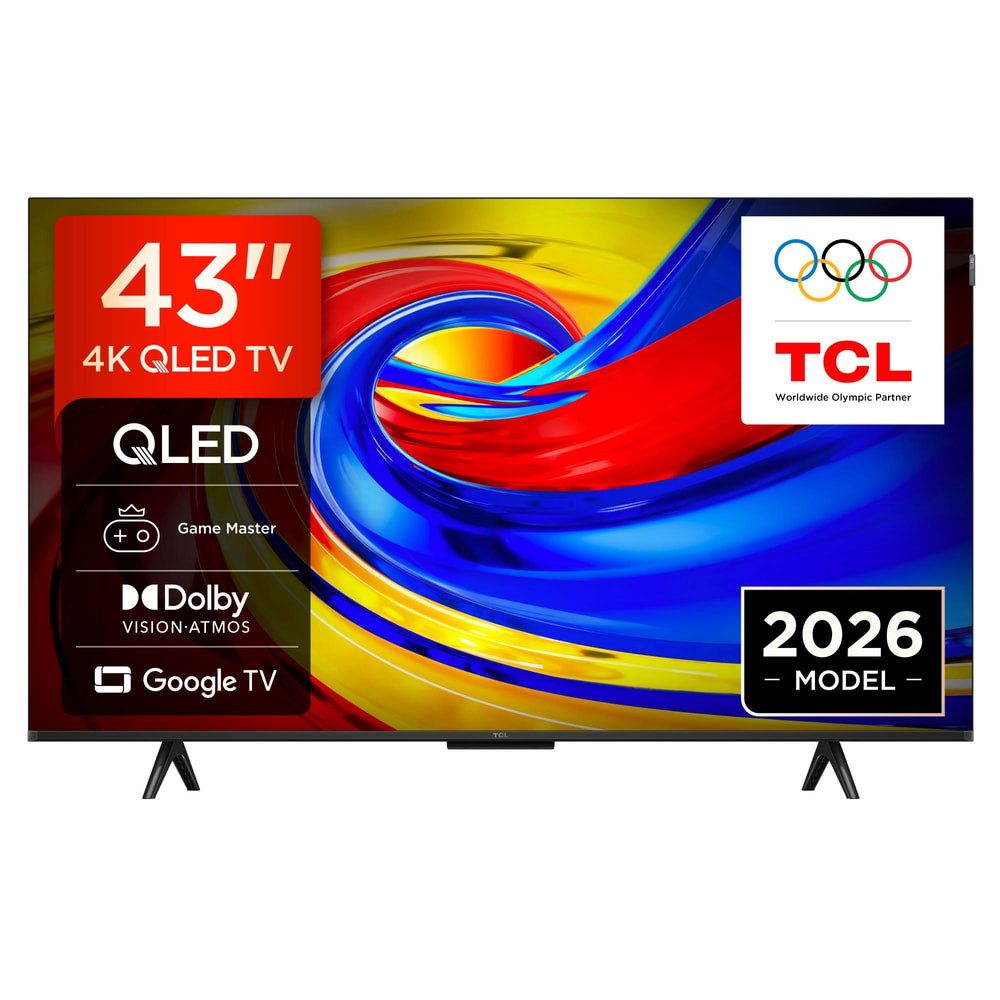 TCL 43QLED780LX1 QLED-Fernseher (43 Zoll, 4K Ultra HD)