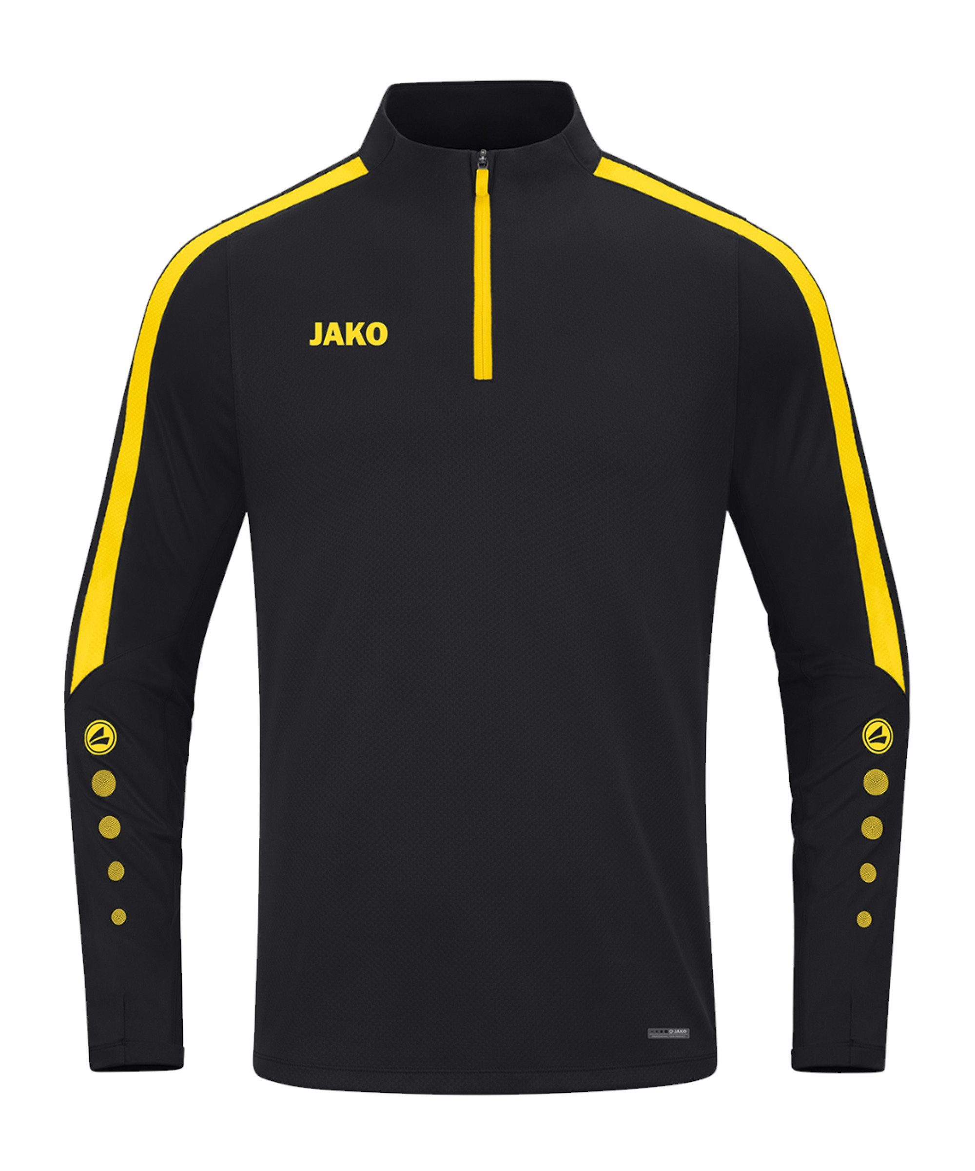 Jako Sweatshirt Power Sweatshirt schwarzgelb