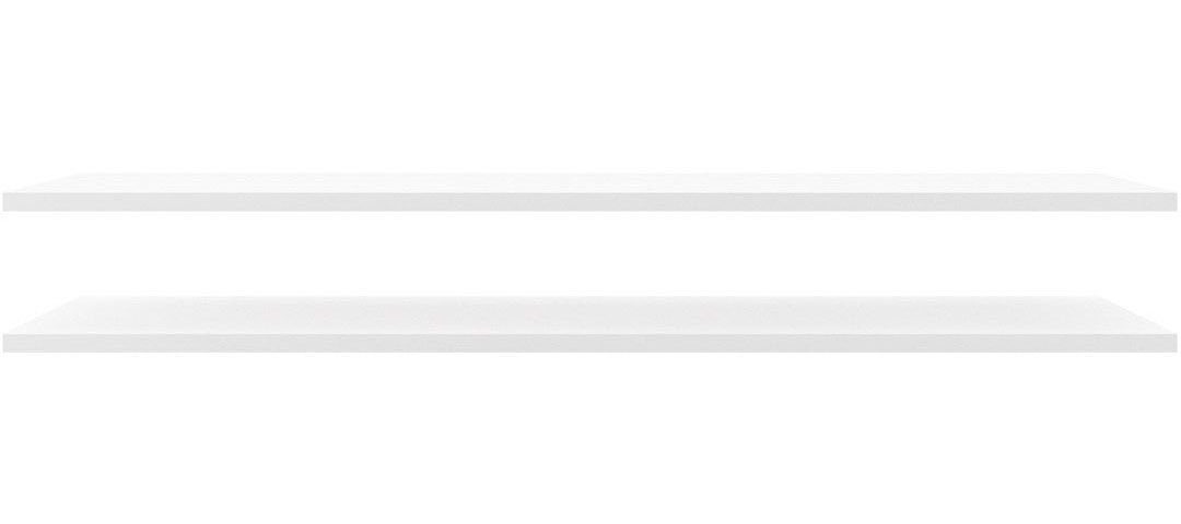 Home affaire Einlegeboden Maße B/T/H: 94,5 / 40 / 1,5 cm (je 1 St) (1 St., Perfekte Stauraum-Erweiterung für deinen Kleiderschrank), Einlegeboden Sprint – 2er Set