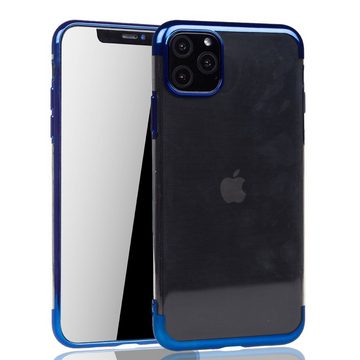 König Design Handyhülle Apple iPhone 11 Pro Max, Apple iPhone 11 Pro Max Handyhülle Bumper Backcover Blau